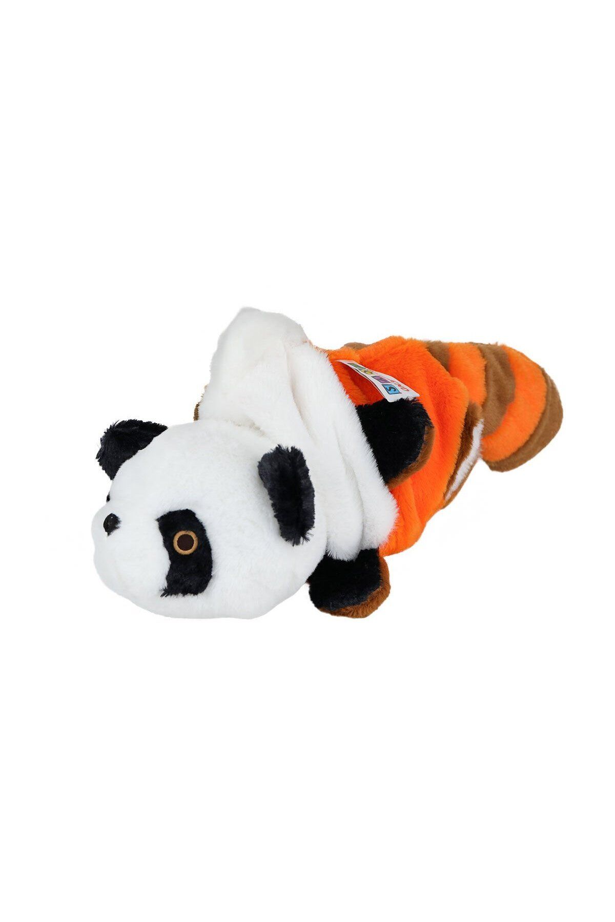 MY FRİEND TOYS 4745 Çift Taraflı Panda Rakun Peluş -My Friend Toys