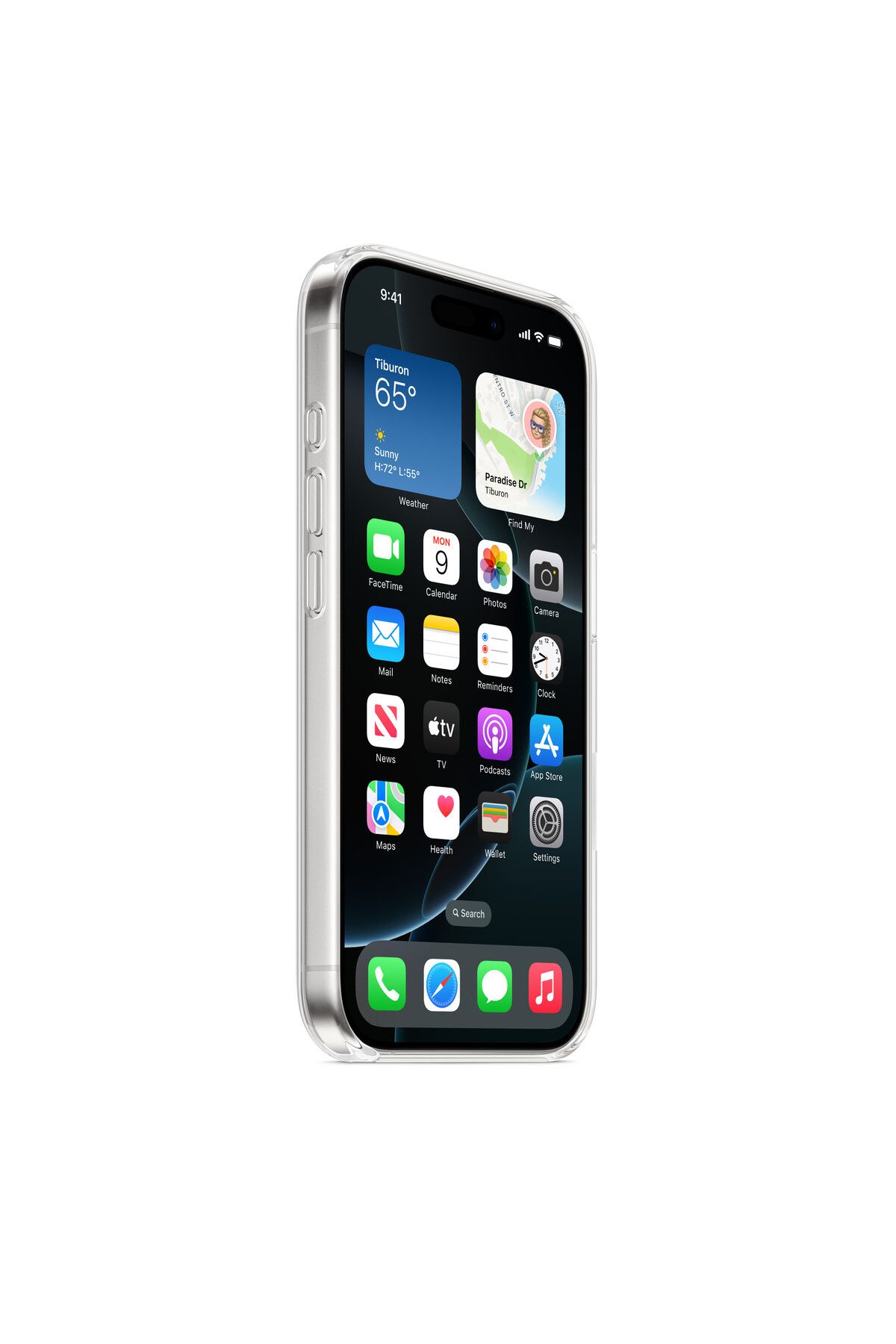 SaraCase Apple iPhone 16 Pro Max Kılıf Şeffaf Magsafeli Sararma Yapmaz Animasyonlu Lisanslı Tam Koruma SC
