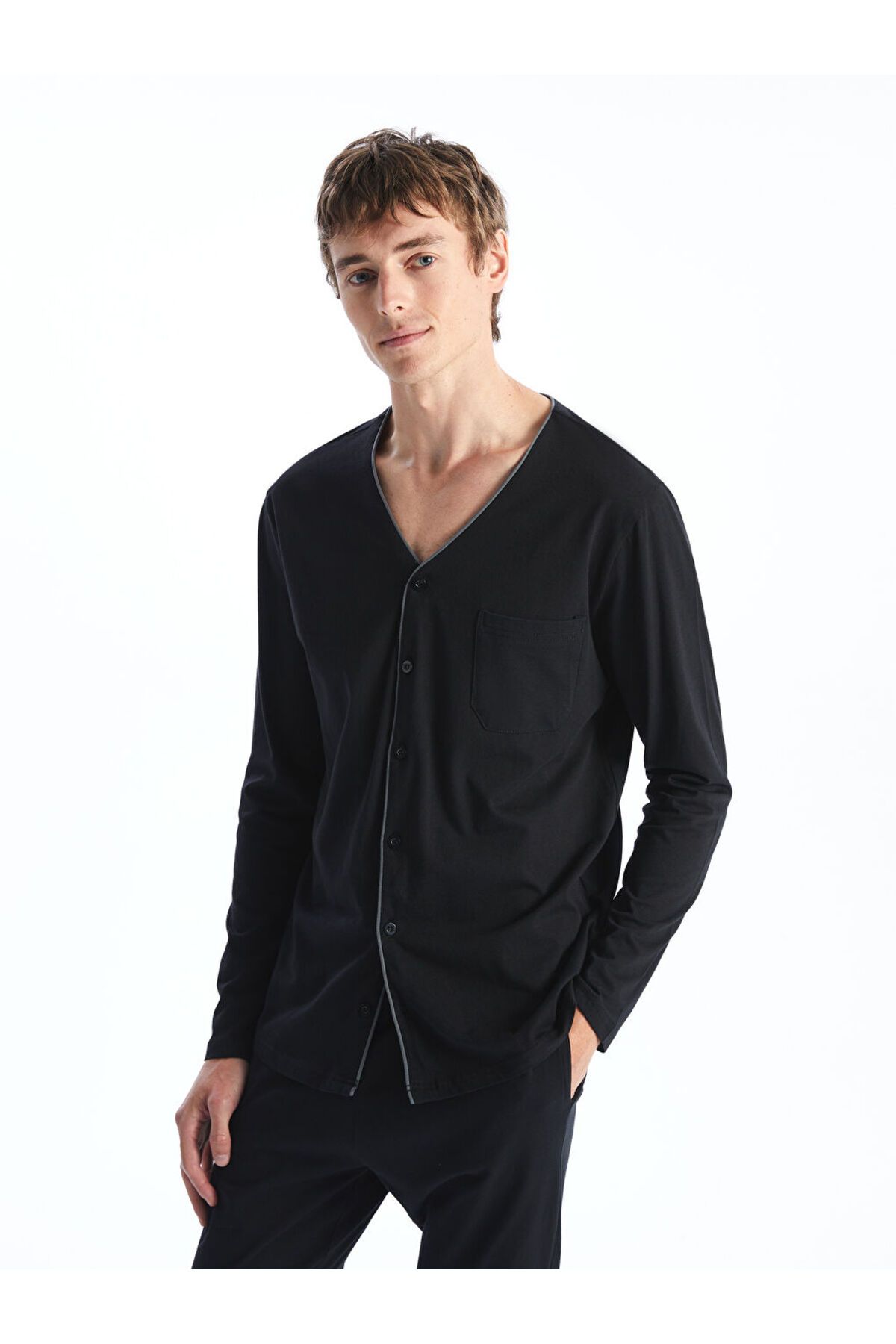 LC Waikiki-New Season Standard Fit Men's Pajama Set - S58143Z8 2
