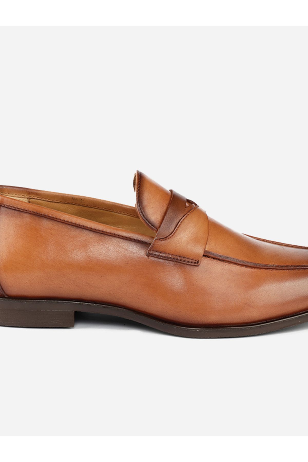 Heel Your Sole By Styli-Solid Slip-On Loafers 4