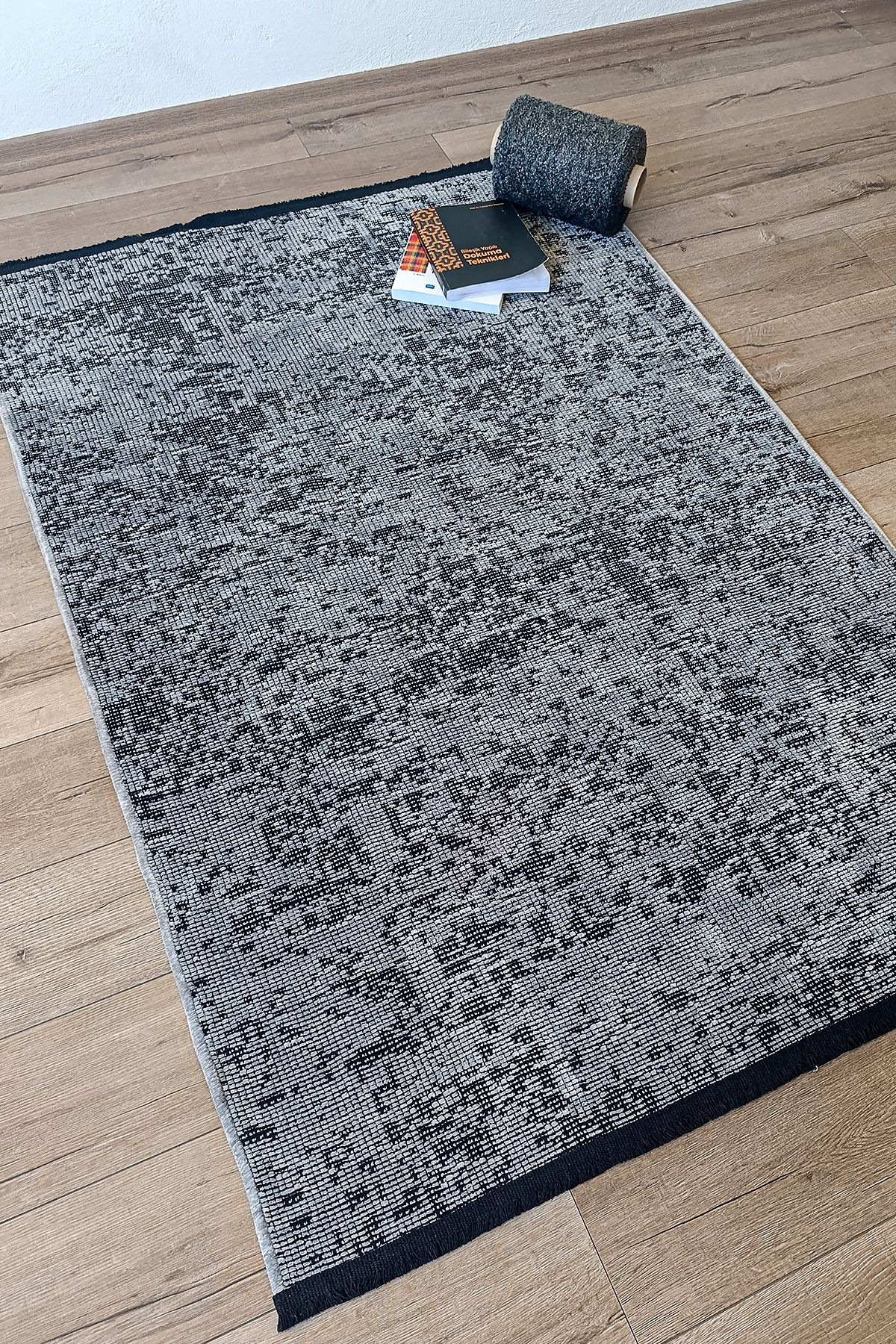 Melina Carpet Riva Pamuklu Kaymaz Taban Dokuma Kilim & Dekoratif Kilim & Yıkanabilir Kilim & Leke Tutmaz