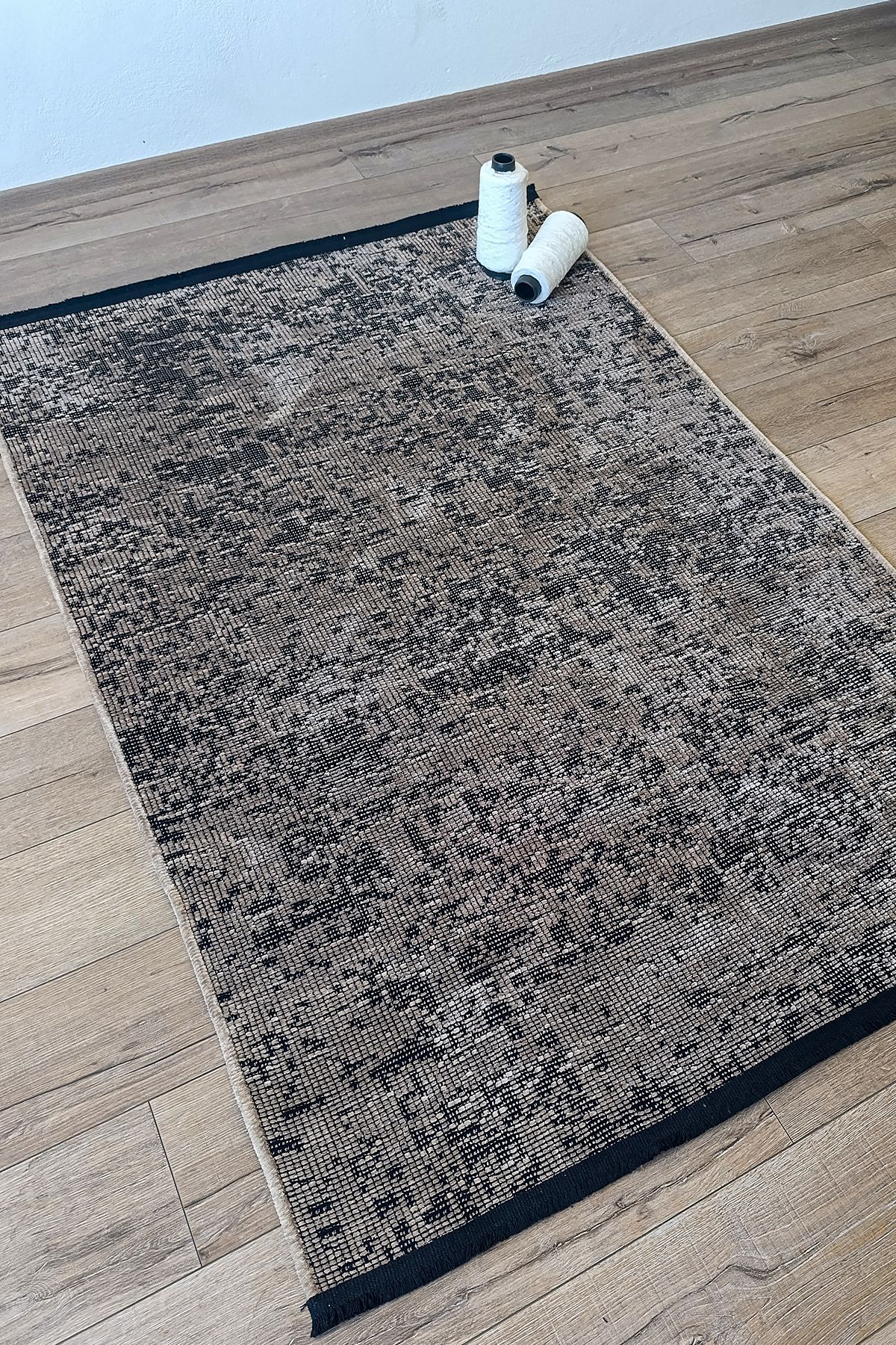 Melina Carpet Riva Pamuklu Kaymaz Taban Dokuma Kilim & Dekoratif Kilim & Yıkanabilir Kilim & Leke Tutmaz