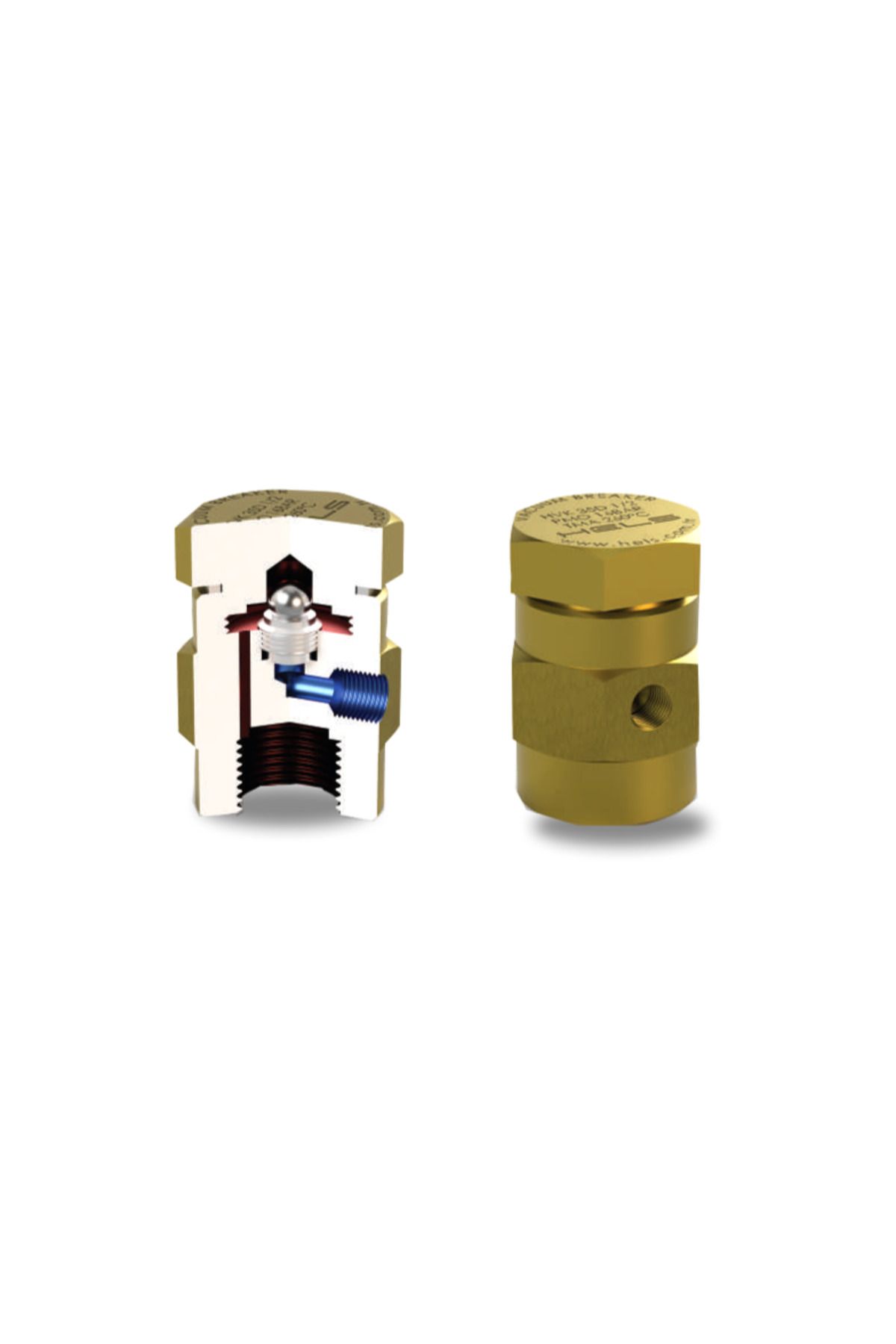 HELS HVK-35 Vakum Kırıcı Pirinç