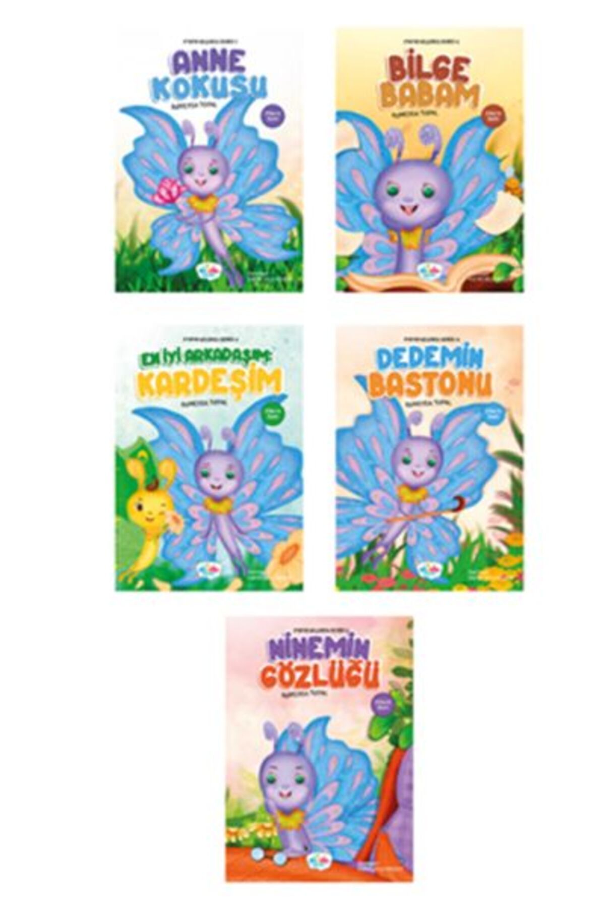 Akide Şekeri Pırpır Kelebek Serisi (5 Kitap)