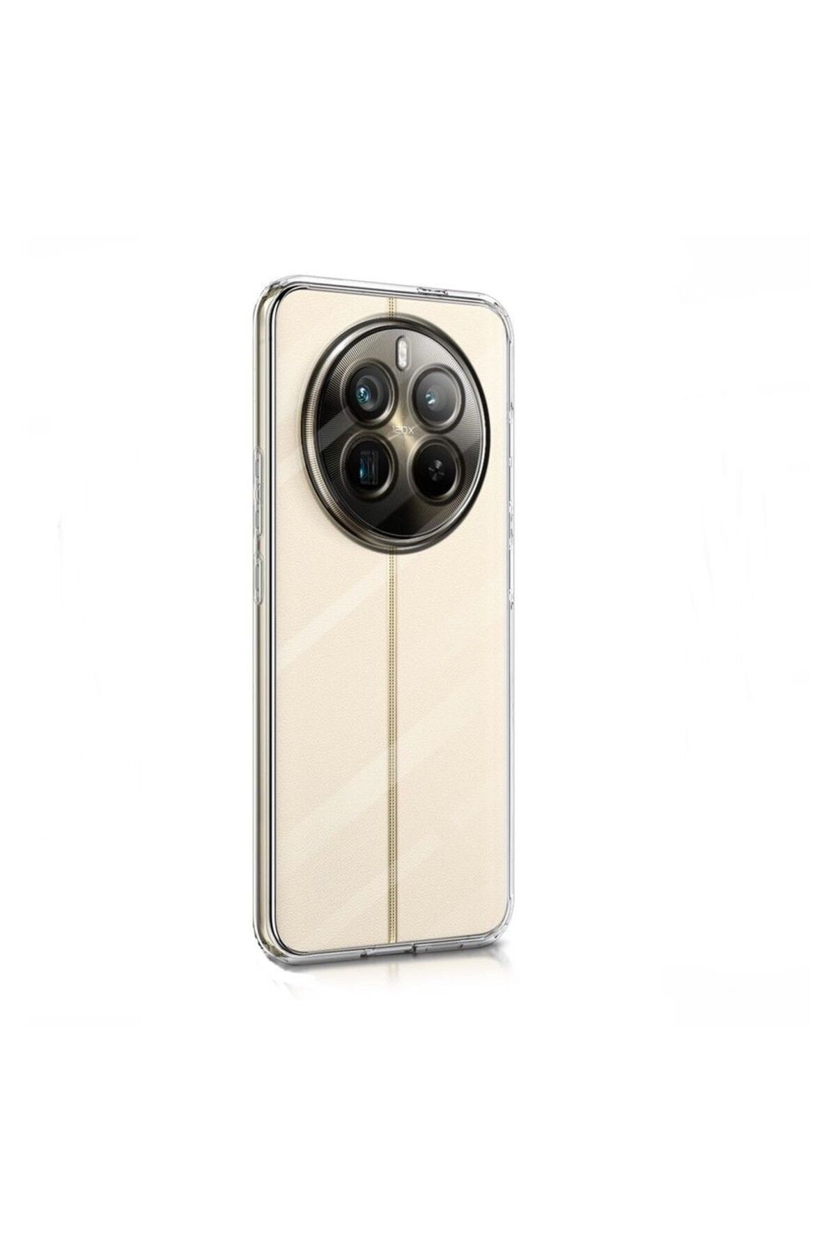 Gpack Realme 12 Pro uyumlu Kılıf Süper Silikon Şeffaf Renksiz