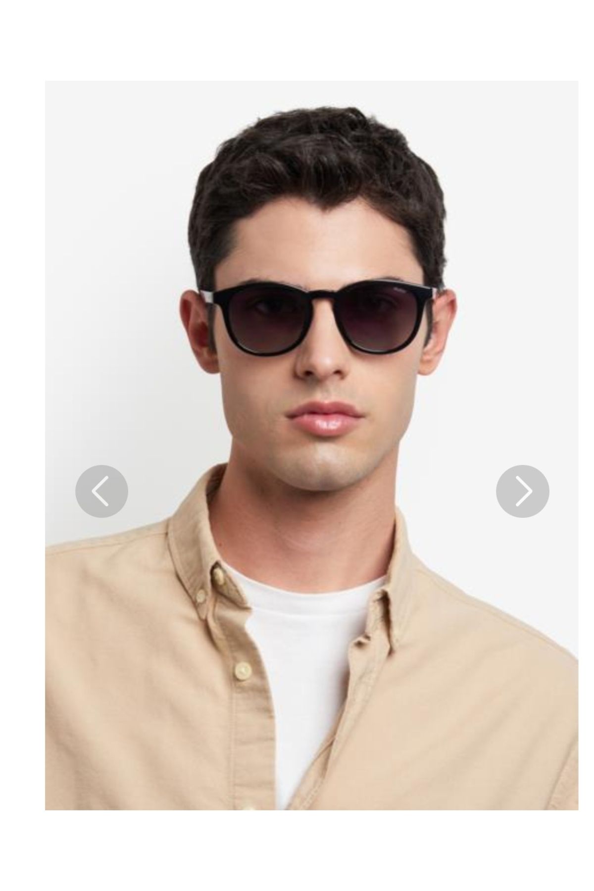 عینک آفتابی مردانه به تفصیل قرمز Hugo Boss