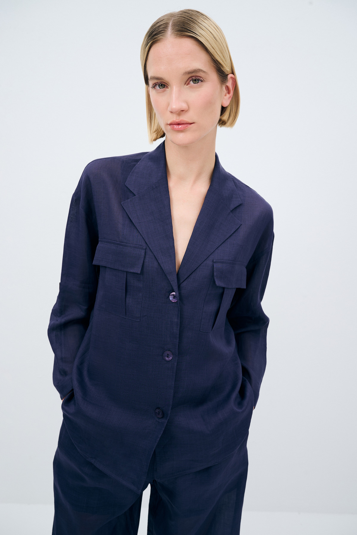 adL  Cepli Gömlek - Görsel 4