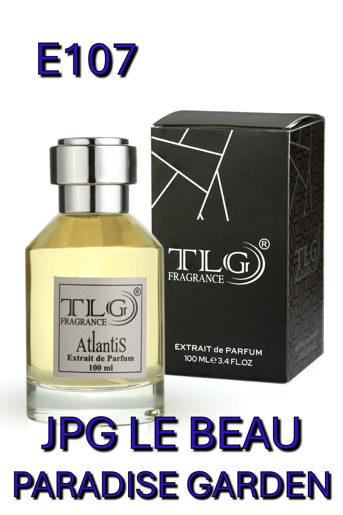 TLG TLGE107e100 JPG Le Beau Paradise Garden Extrait Erkek Parfümü, 100 ml