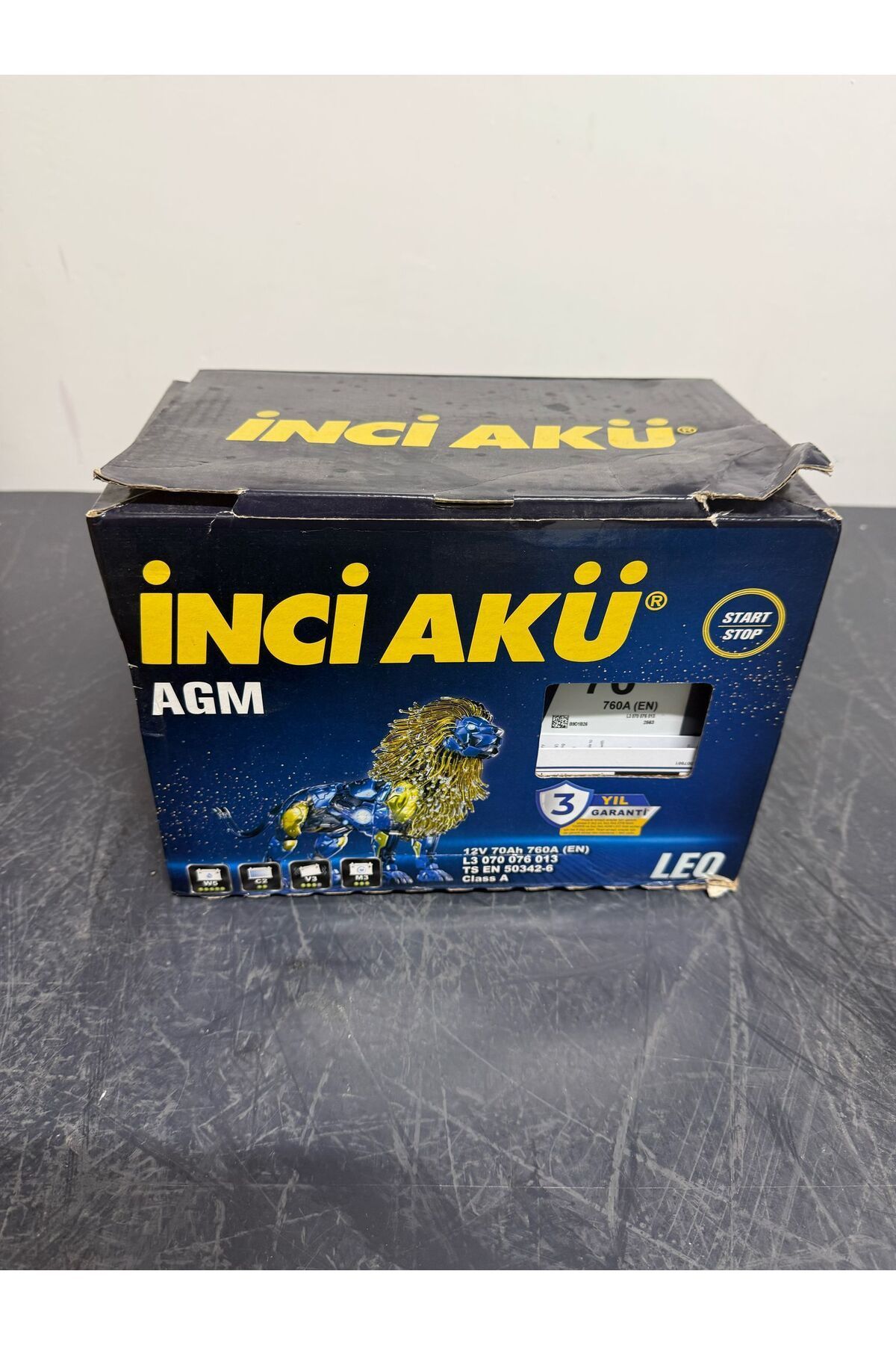 İnci 12V70 AH AKÜ