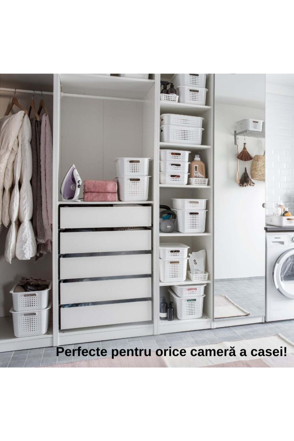 Orthex-Lid for SmartStore Recycled Storage and Organization Box, made of recycled plastic, White 4