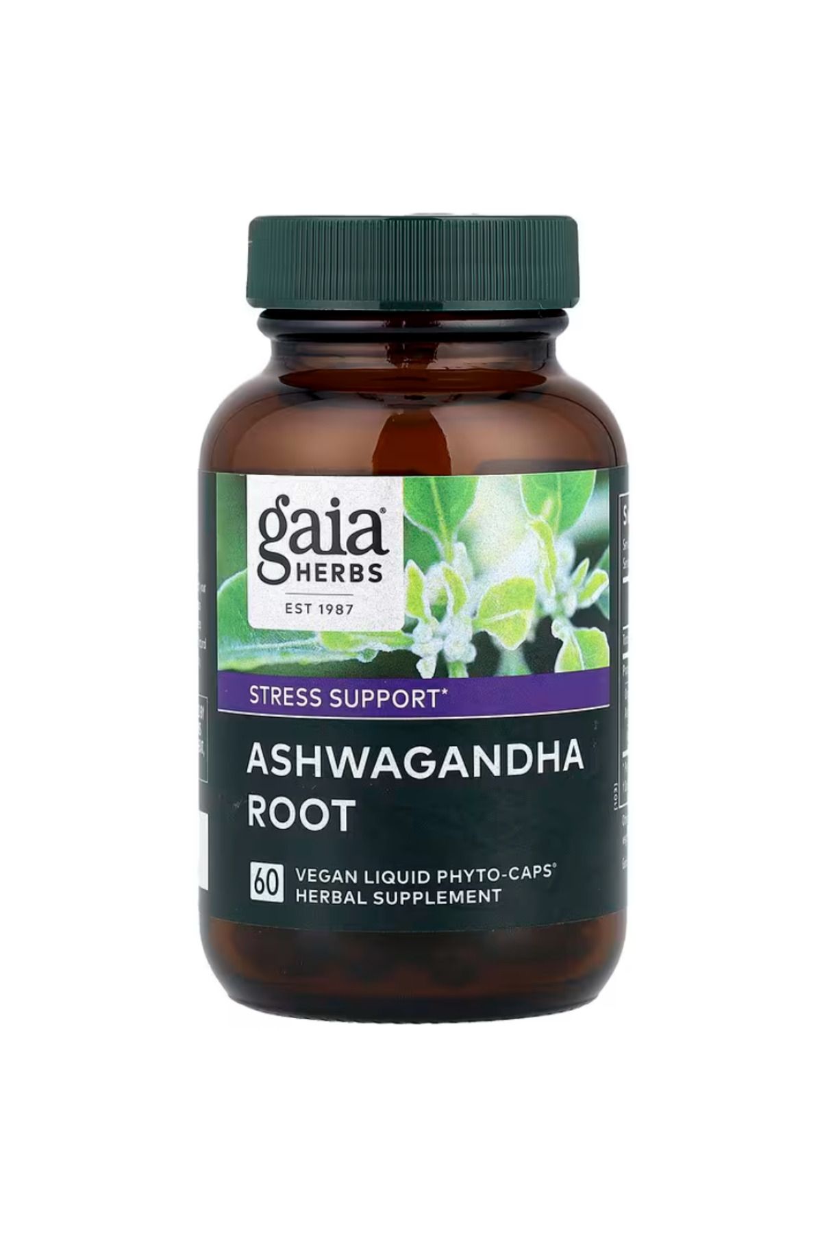 GAIA HERBS , Ashwagan.dhaa, Root, 60 Vegan Liquid Phyto-Caps