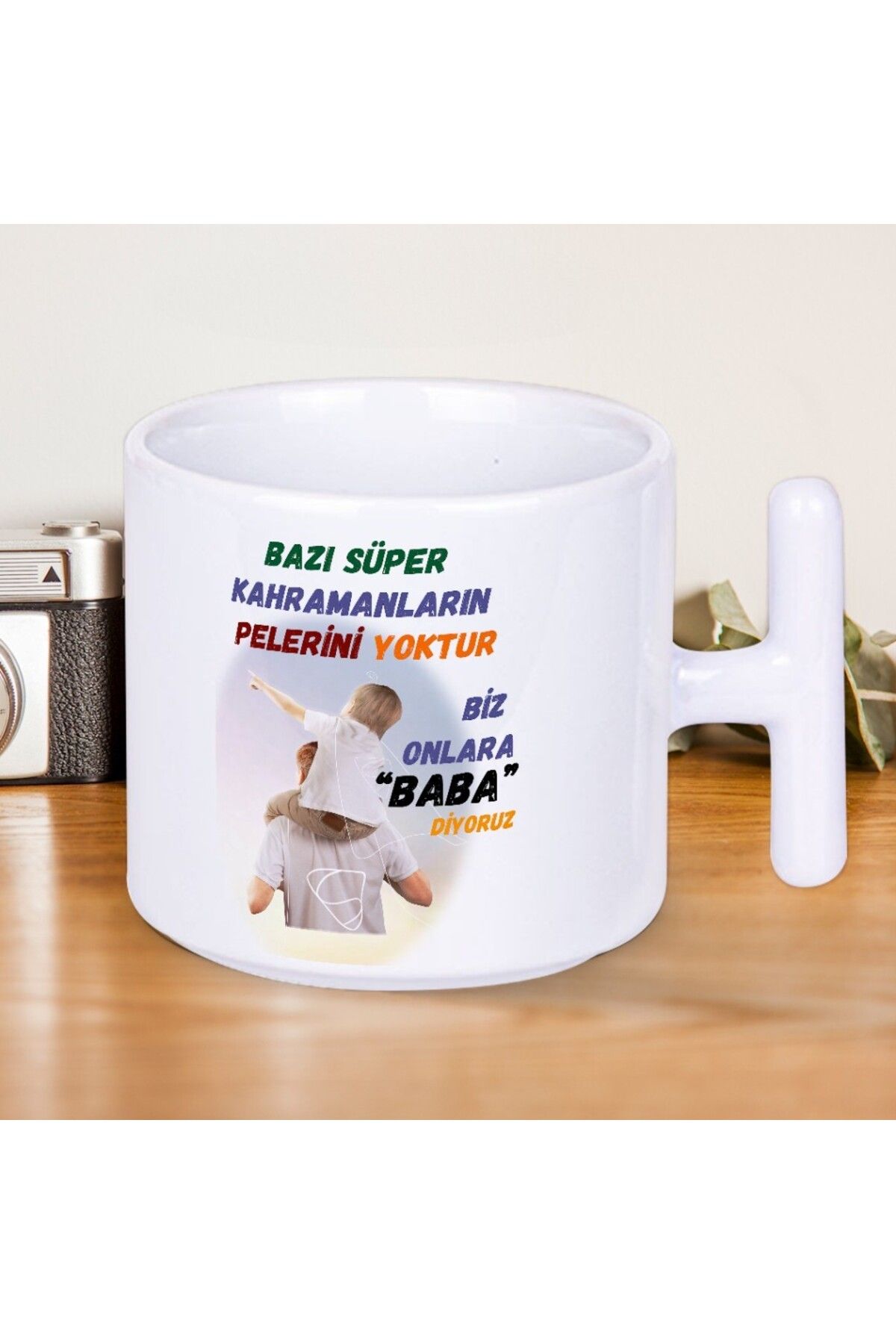 Nostaljik Lezzetler Babanıza Her Sabah Kahraman Olduğunu Hatırlatın! Babalar Gününe Özel Hediyelik T Kupa