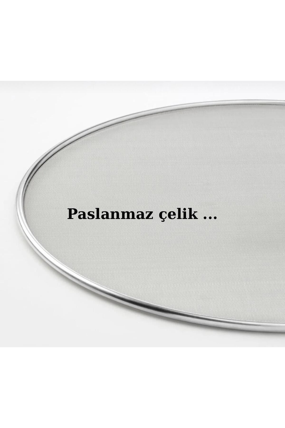 Ayd Kitchen 33 Cm Paslanmaz Çelik Büyük Boy Yağ Sıçratmaz Tel 1.kalite