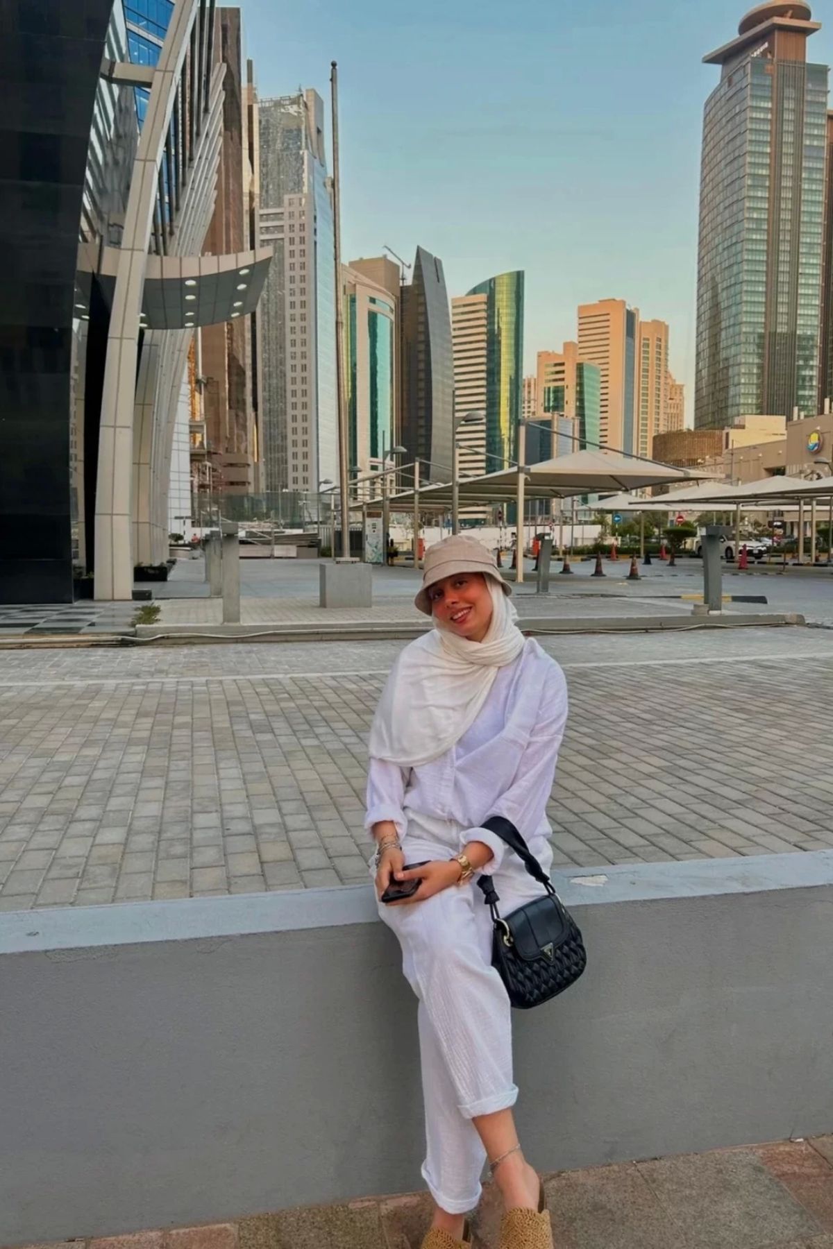 LADRANS BOUTİQUE-Combed Cotton Shawl 7