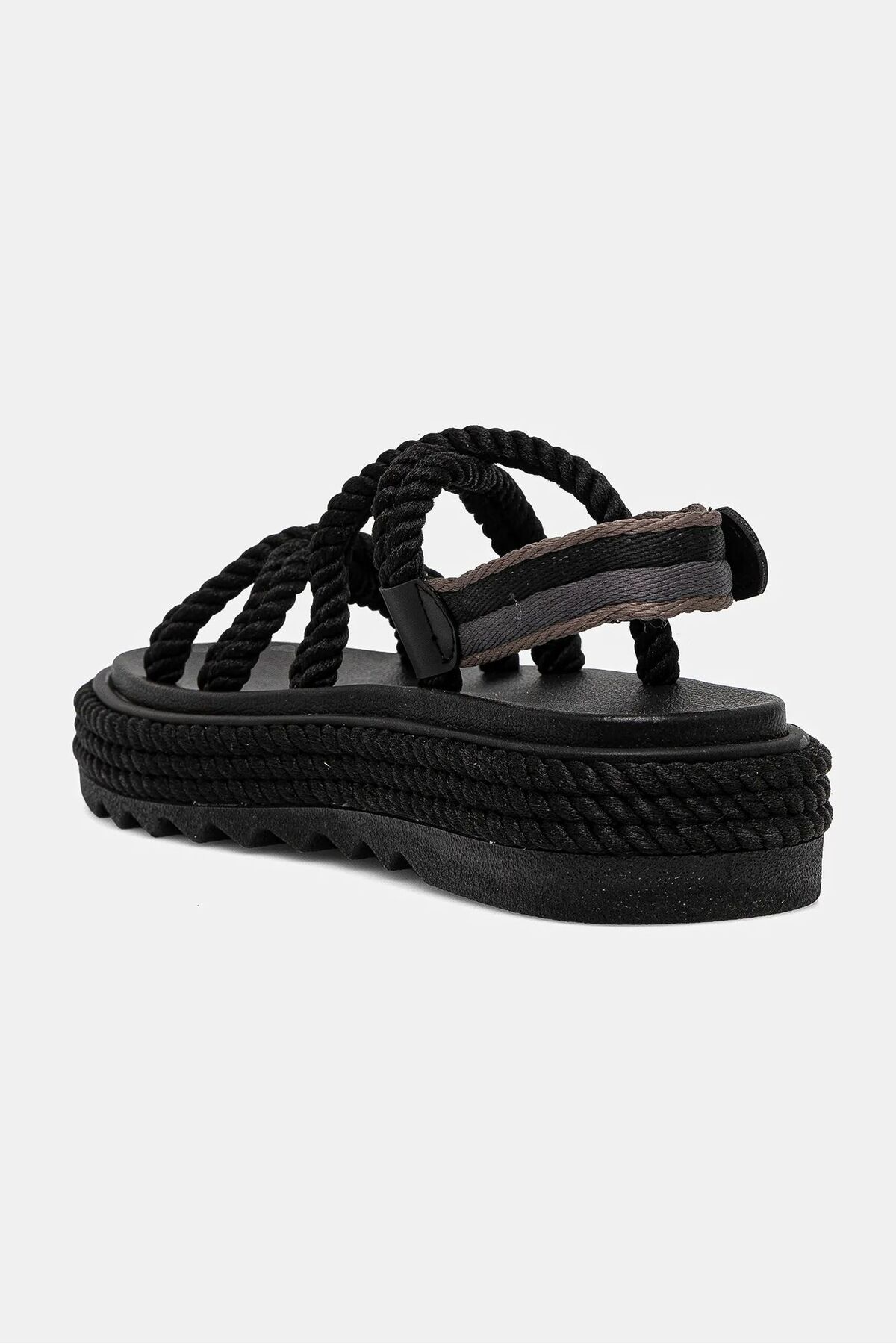 Bohonomad-Nomadic 2025 New Season Bodrum Mid Platform Women's Rope Sandals 2