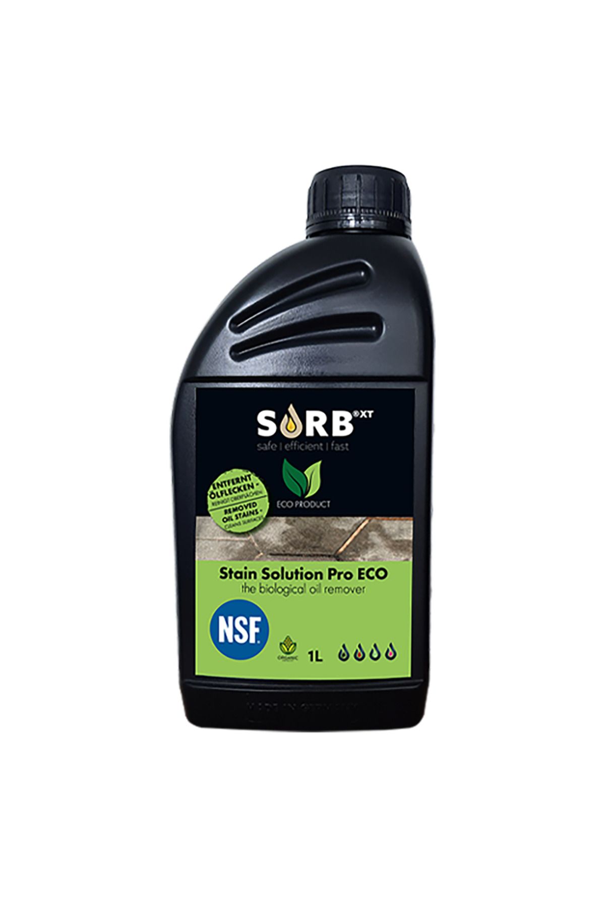 SORB ®XT Stain Solution Pro 1L - NSF onaylı Yağ ve kir temizleme solüsyonu