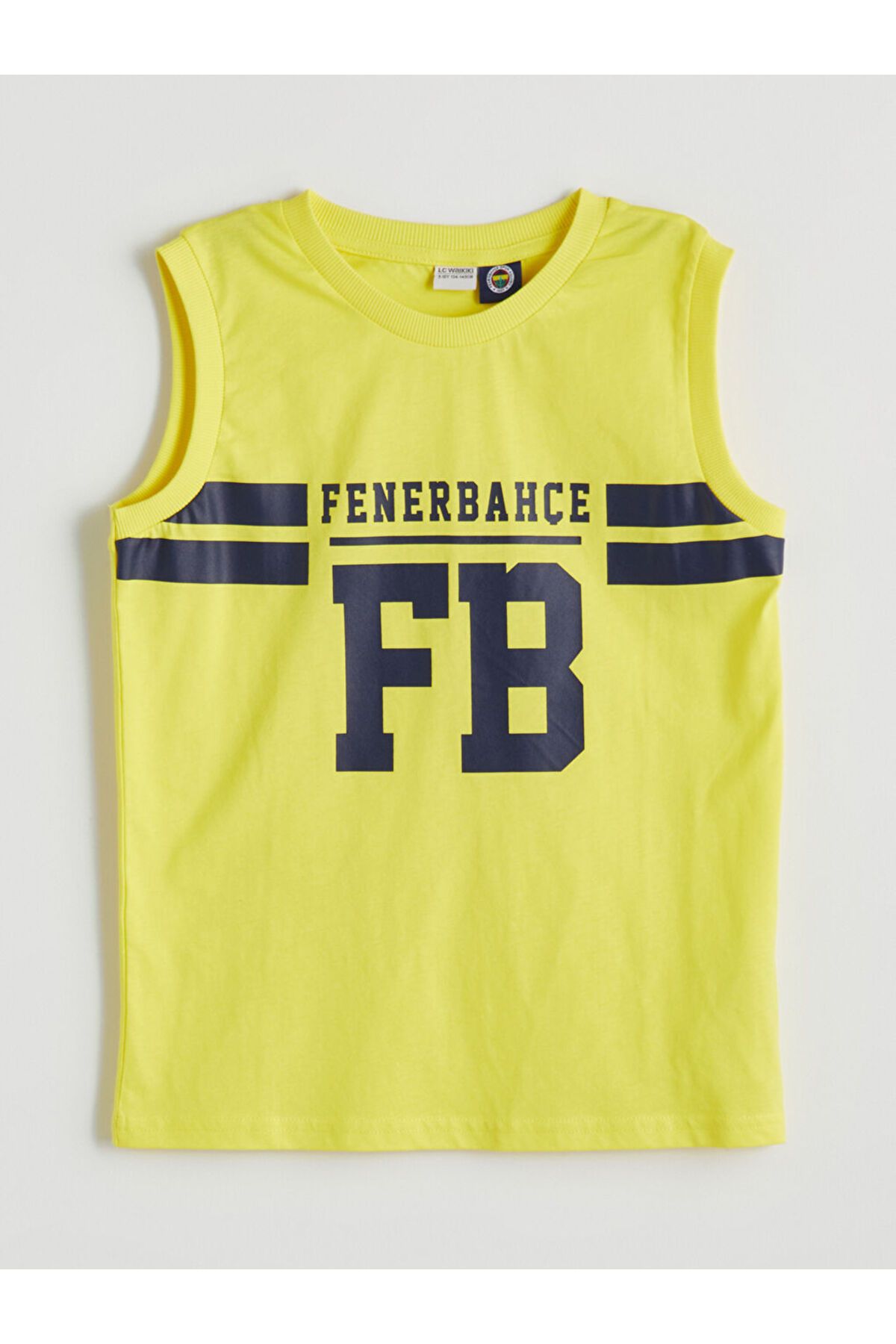 LC Waikiki Yeni Sezon Bisiklet Yaka Fenerbahce Baskili Erkek Cocuk Atlet - S5H167Z4