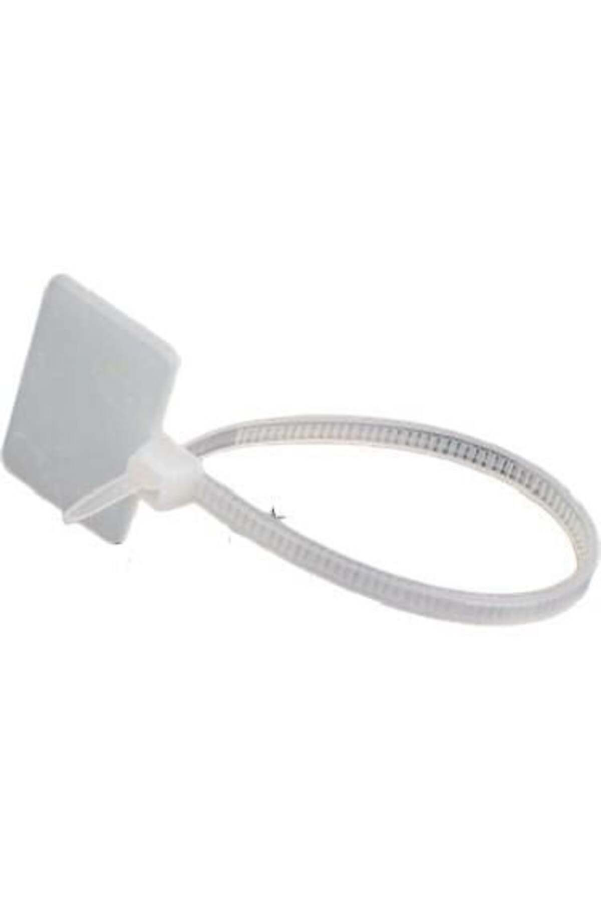 Çetsan KABLO BAĞI 10 CM 2.5X100mm ETİKET BASILABİLEN ÇETSAN 100 LÜK POŞET BEYAZ