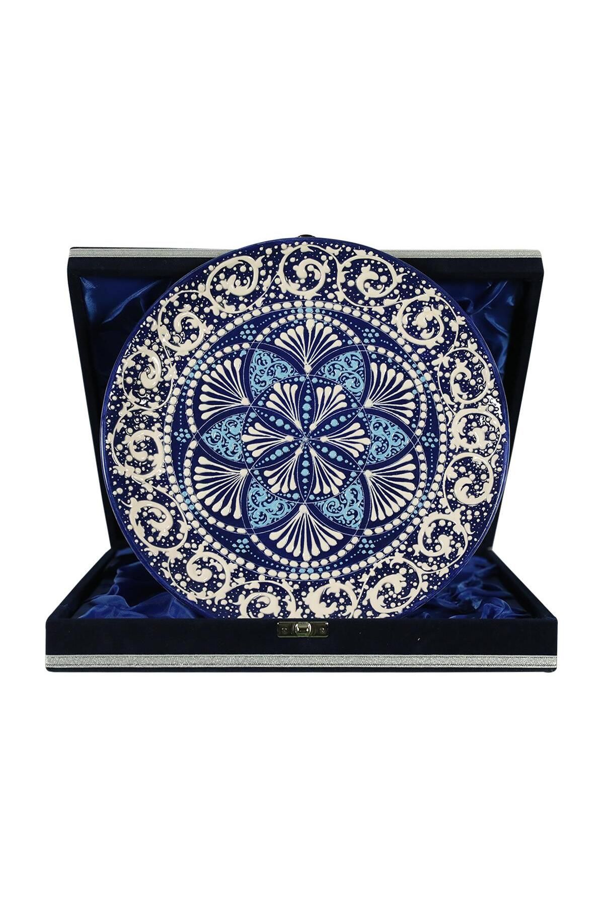e38 EL İŞÇİLİĞİ ÇİNİ TABAK 25 CM - 6290