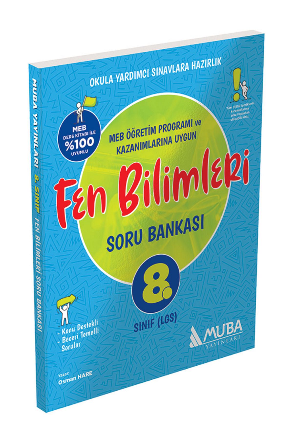 Evrensel İletişim Yayınları 8.Sınıf MUBA Fen Bilimleri Soru Bankası / Konu Destekli + Beceri Temelli Sorular + Okula Yardımcı