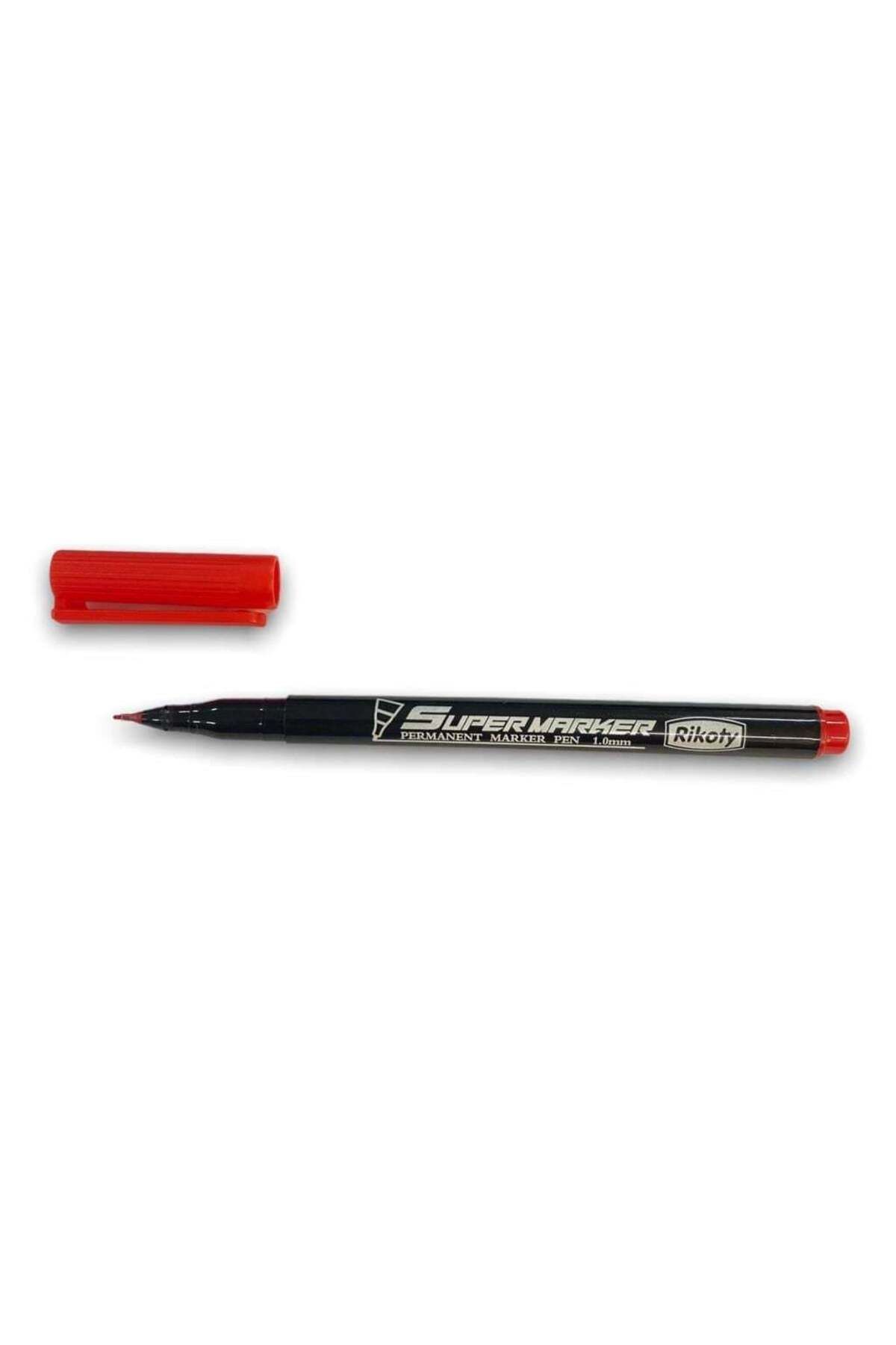 Zayla Rikoty G-0921 Kırmızı 1 mm Uçlu Süper Marker Kalem