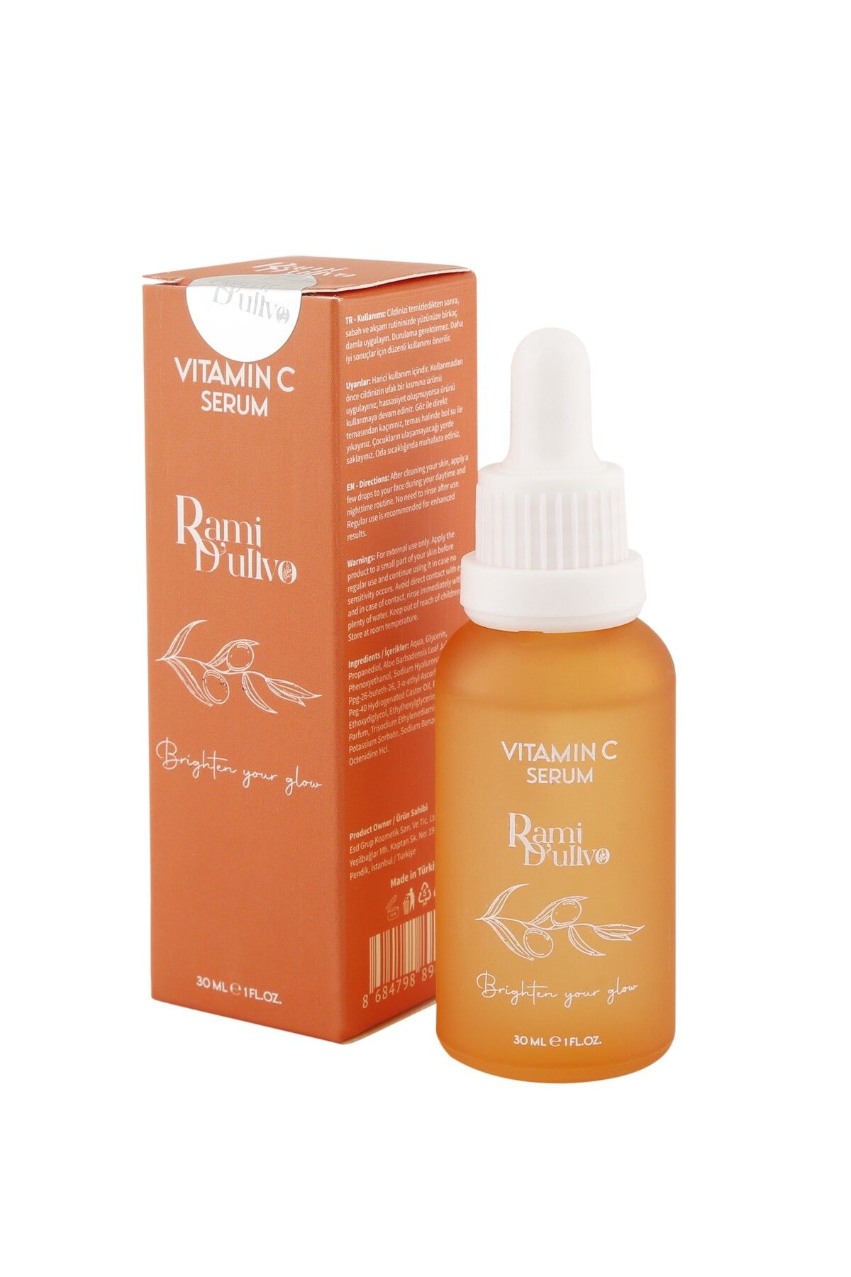 Rami Dulivo Aydınlatıcı ve Cilt tonu eşitleyici Vitamin C Serum