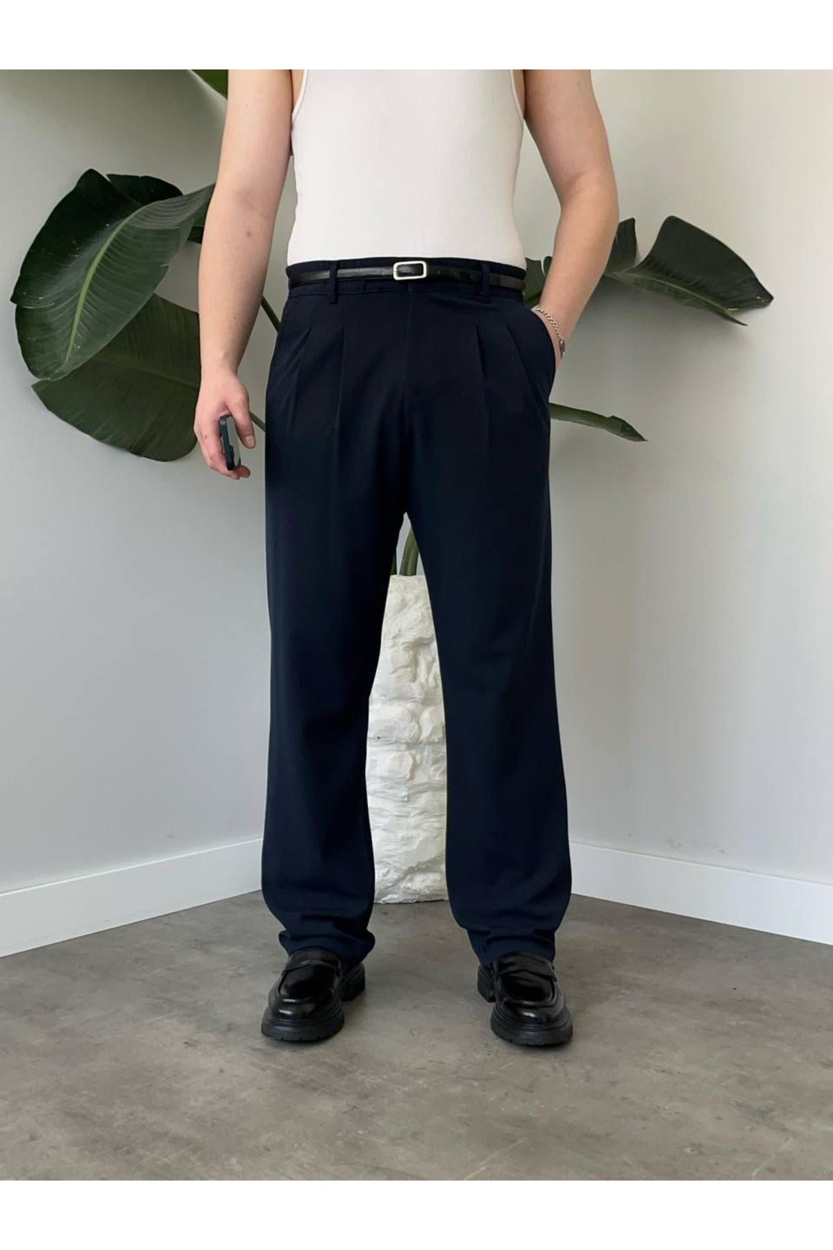thewin Baggy Pantolon