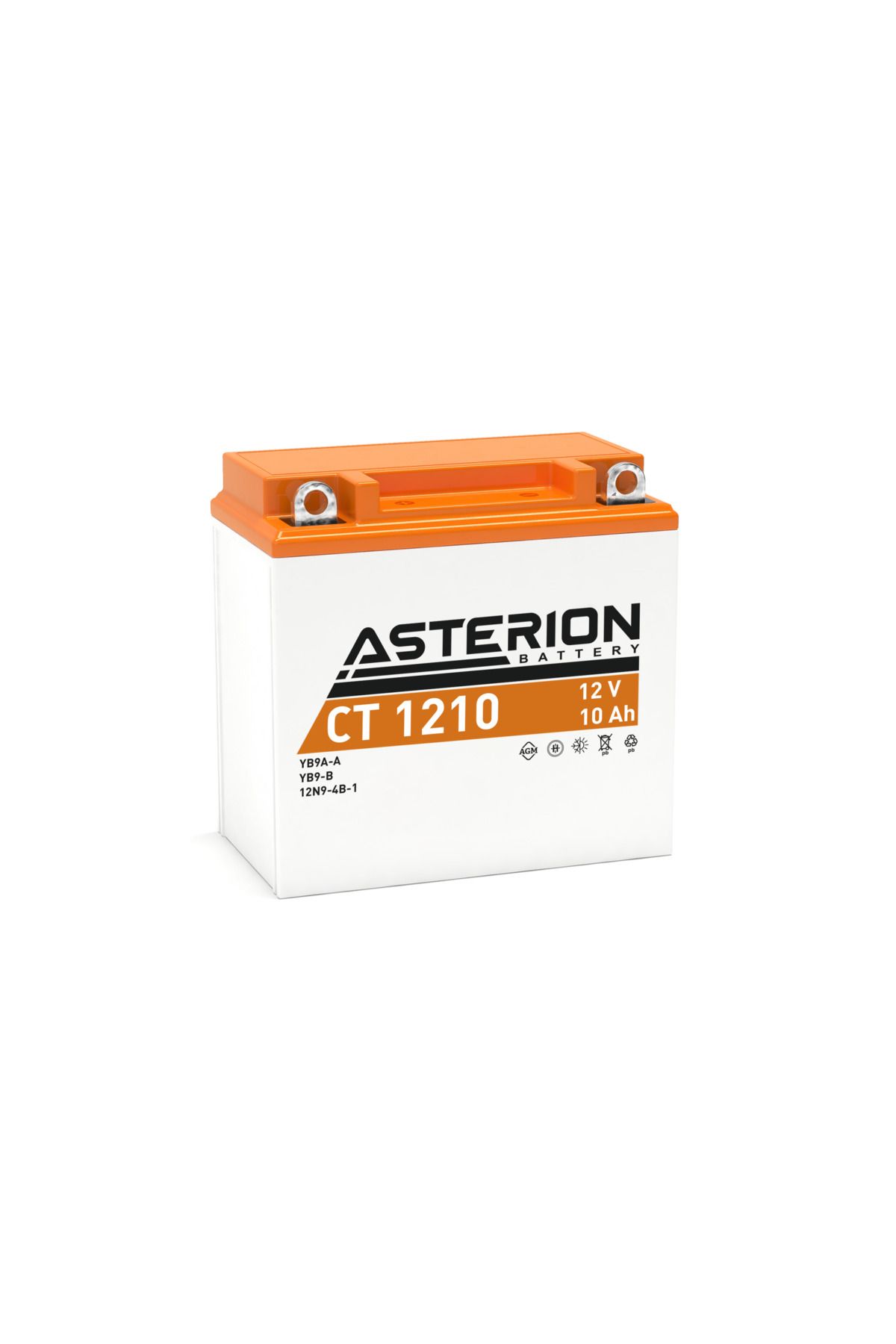 Asterion Battery 12V10AH MOTOR AKÜSÜ DİK KASA