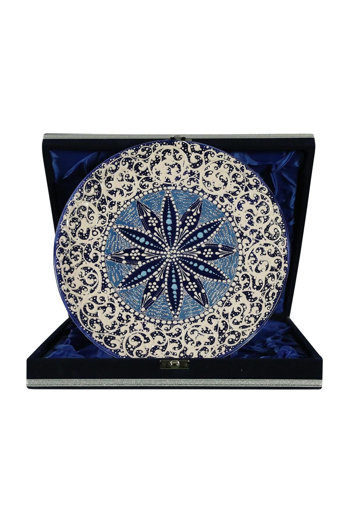 e38 EL İŞÇİLİĞİ ÇİNİ TABAK 25 CM - 6292