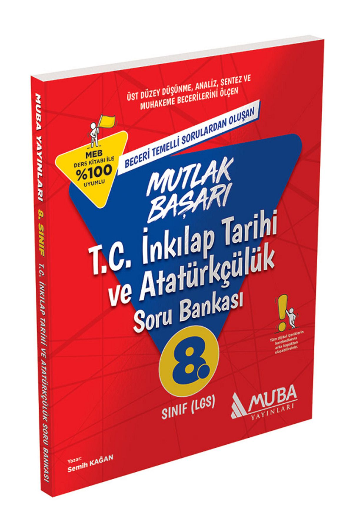 Evrensel İletişim Yayınları 8.Sınıf MUBA Mutlak Başarı İnkılap Tarihi Soru Bankası / Üst Düzey Düşünme Analiz Sentez ve Muhakeme