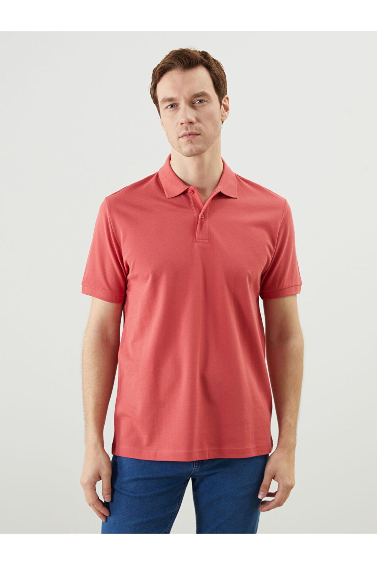 LC Waikiki Polo Yaka Kısa Kollu Pike Erkek Tişört