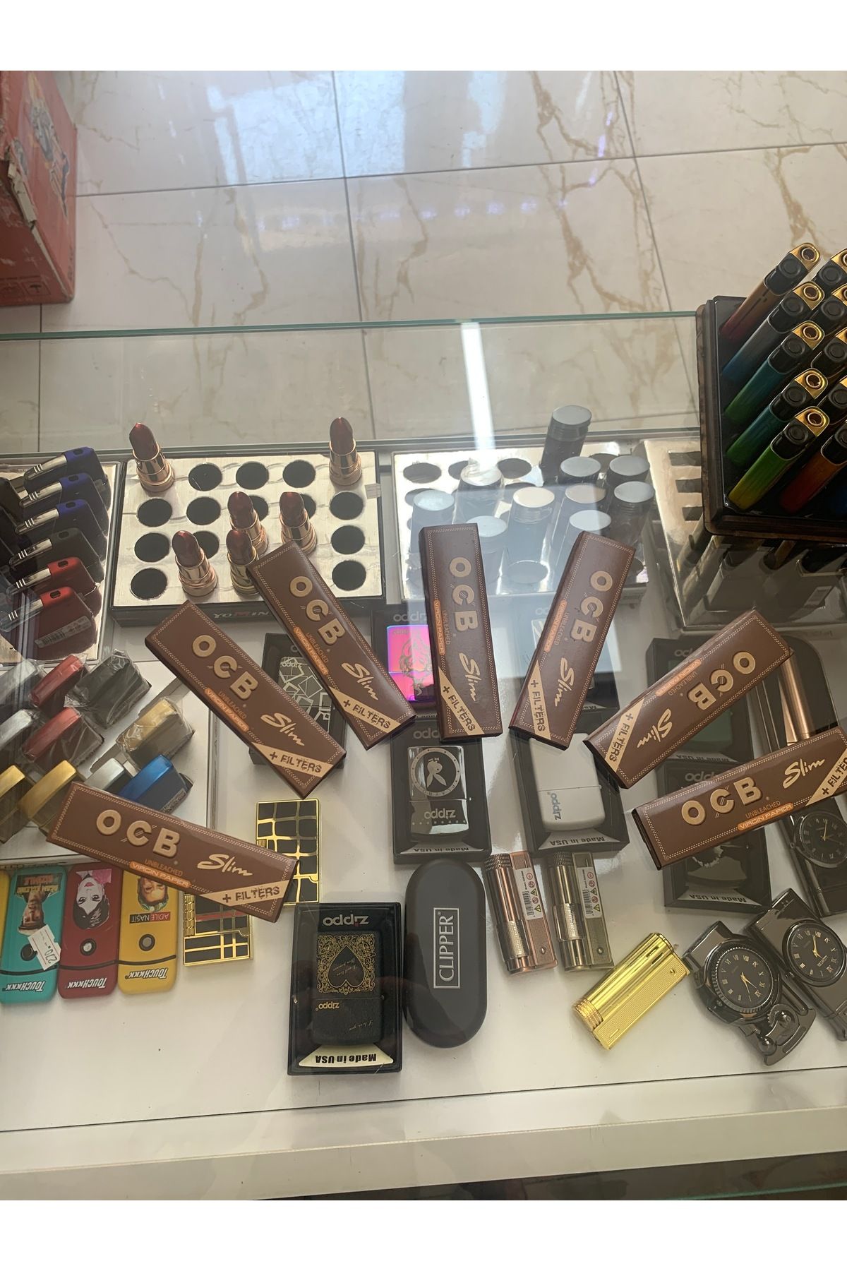 OCB Slim 7Adet kahverengi Kâğıt