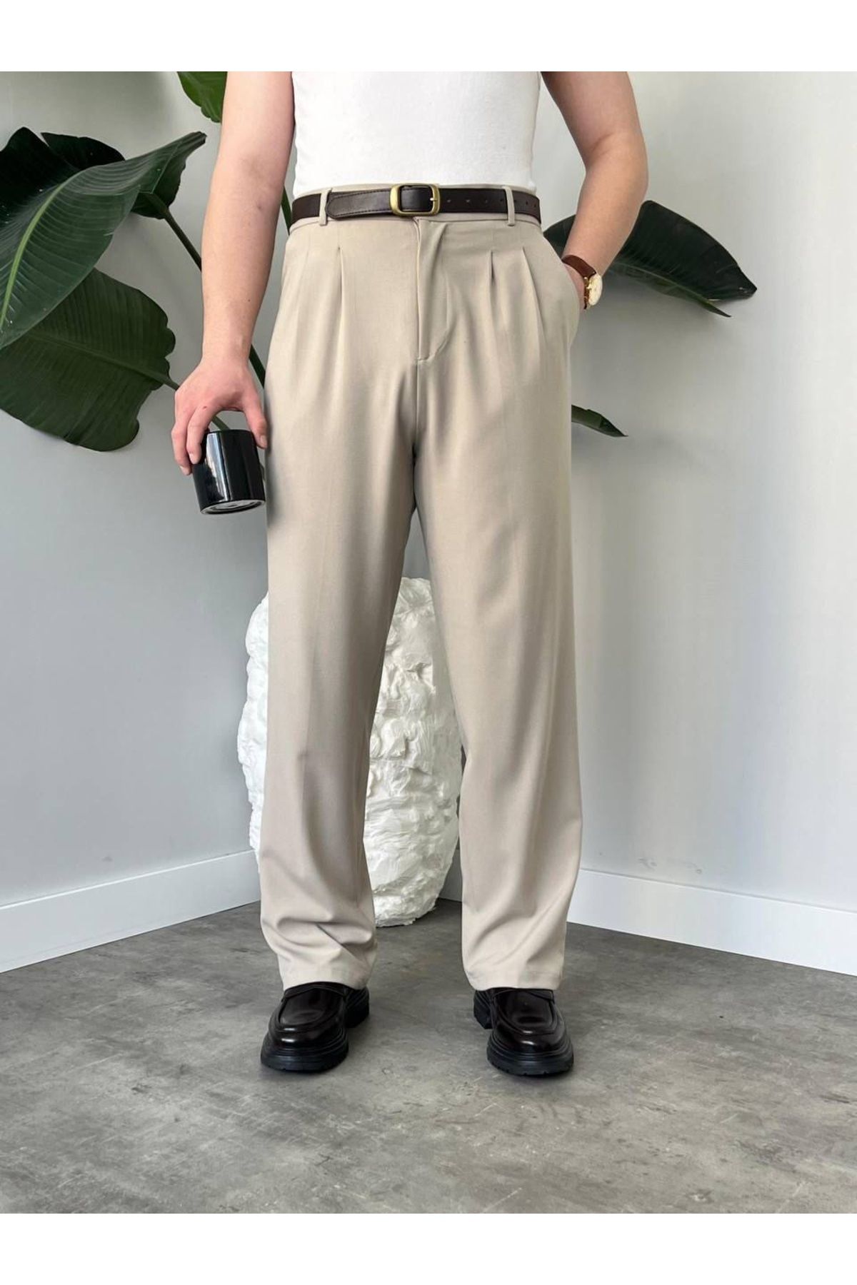 thewin Baggy Pantolon