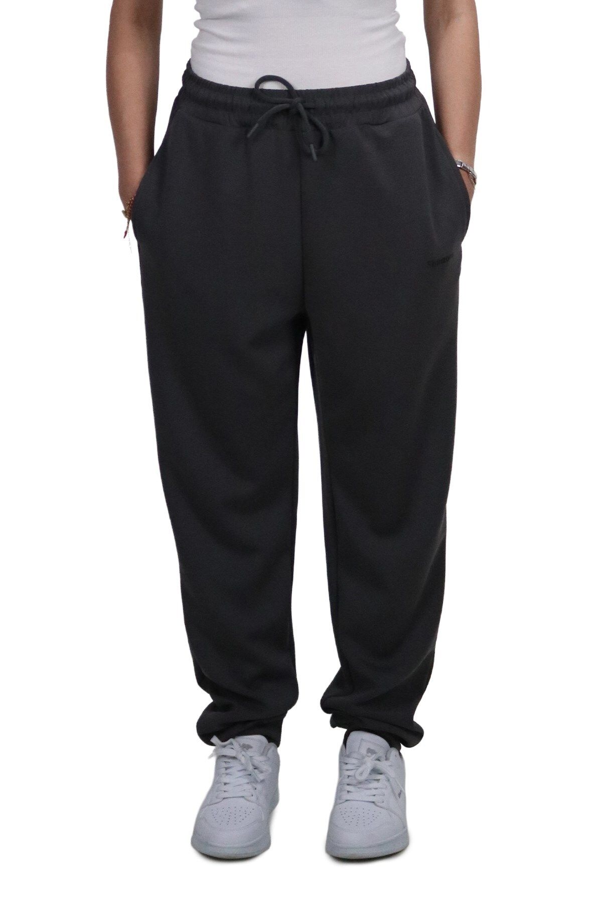 Shinzone Kadın Modal Kumaş Gri Jogger Pantolon