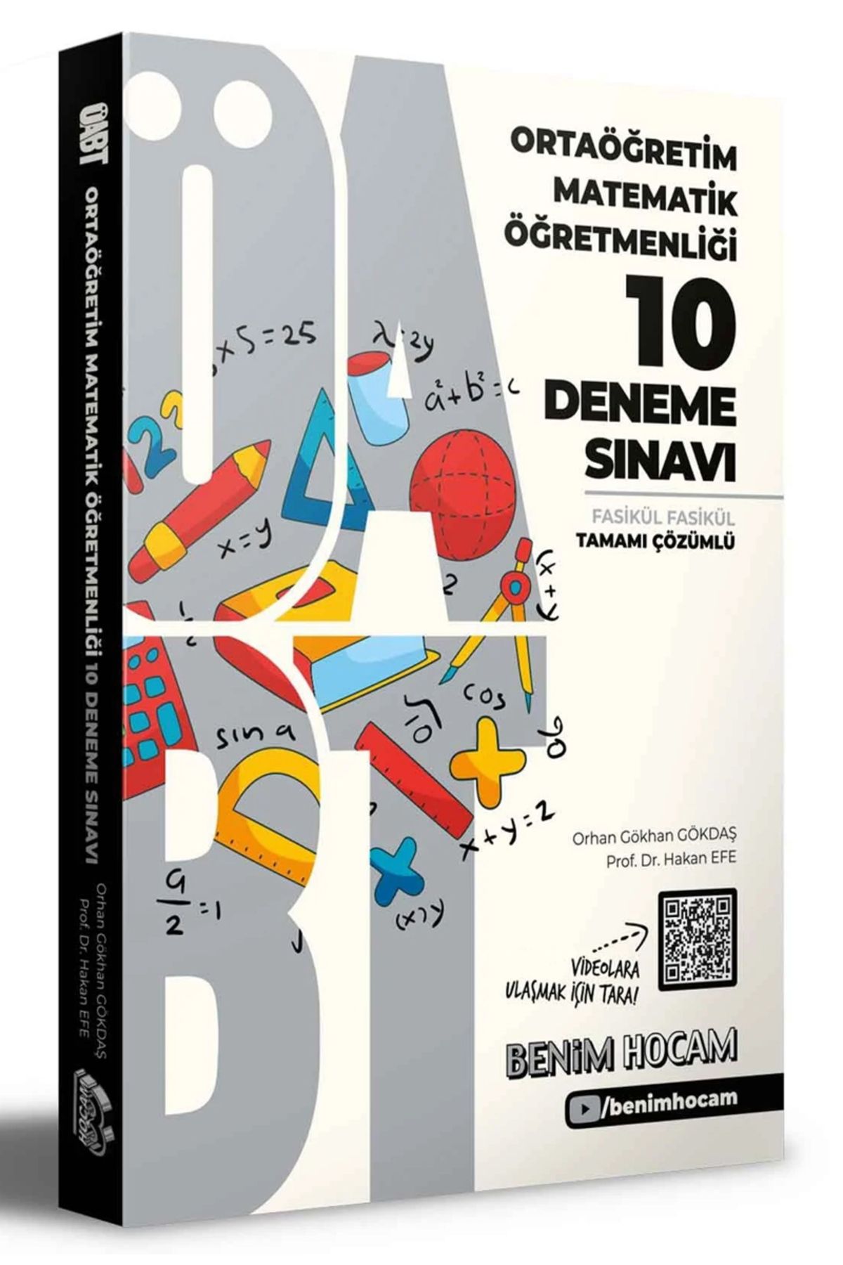 Altınpost Yayınları ÖABT Ortaöğretim Matematik Öğretmenliği Tamamı Çözümlü 10 Fasikül Deneme Sınavı