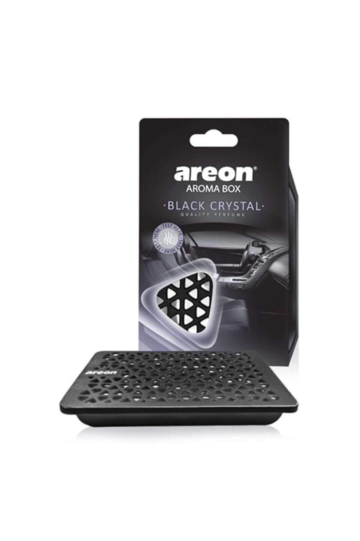 Areon Aroma Box Black Crystal Bardaklik Oto Araç Kokusu