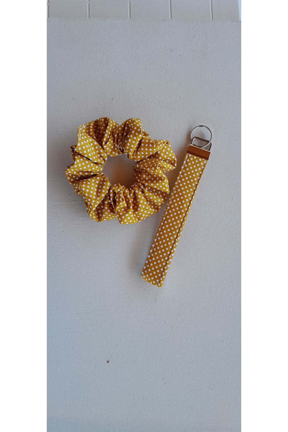 FASHION Scrunchie saç tokası ve bileklik anahtarlık