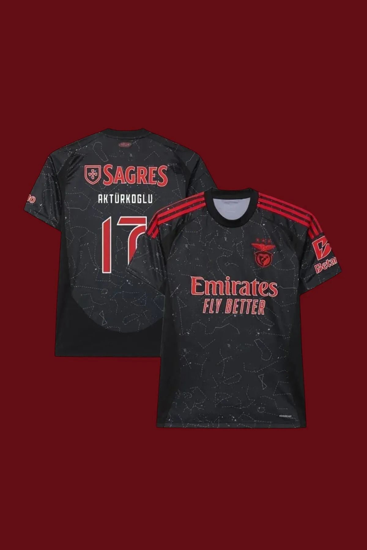 Armageddon Benfica 2024/25 Yeni Sezon Kerem Aktürkoğlu Deplasman Forması