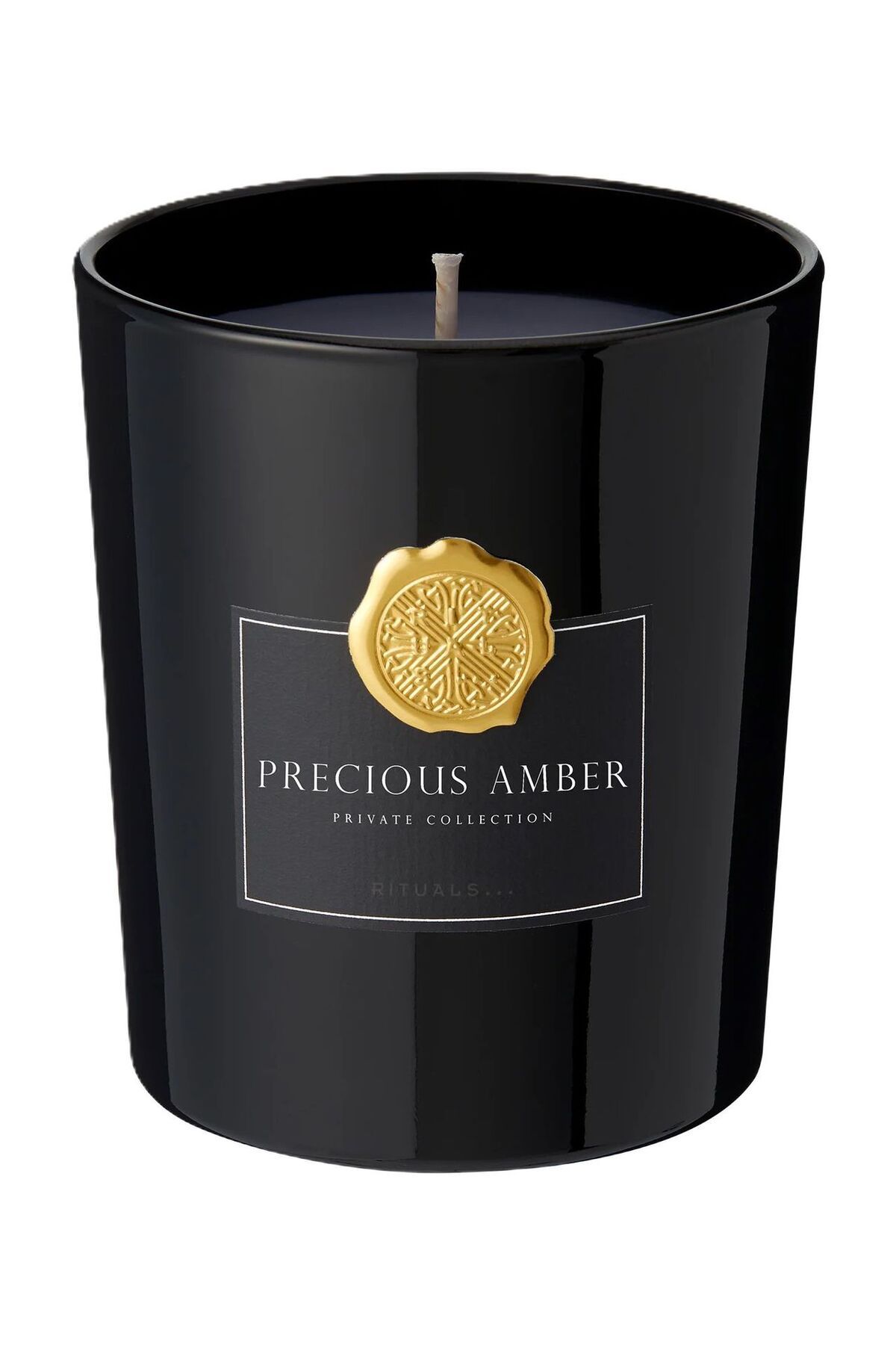 Rituals PRIVATE COLLECTION Siyah Oudh Kokulu Mum, 360g, Lüks ve Sıcak Ortamlar için Doğal Mum