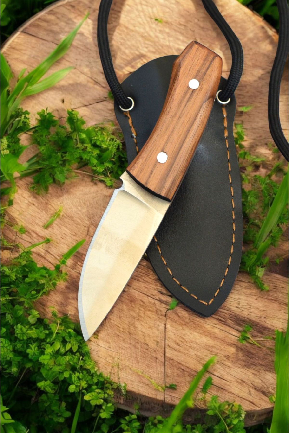 MERTCAN KNİFE 15 cm kolye bıçak outdoor av ve kamp bıçağı mutfak bıçağı çakı