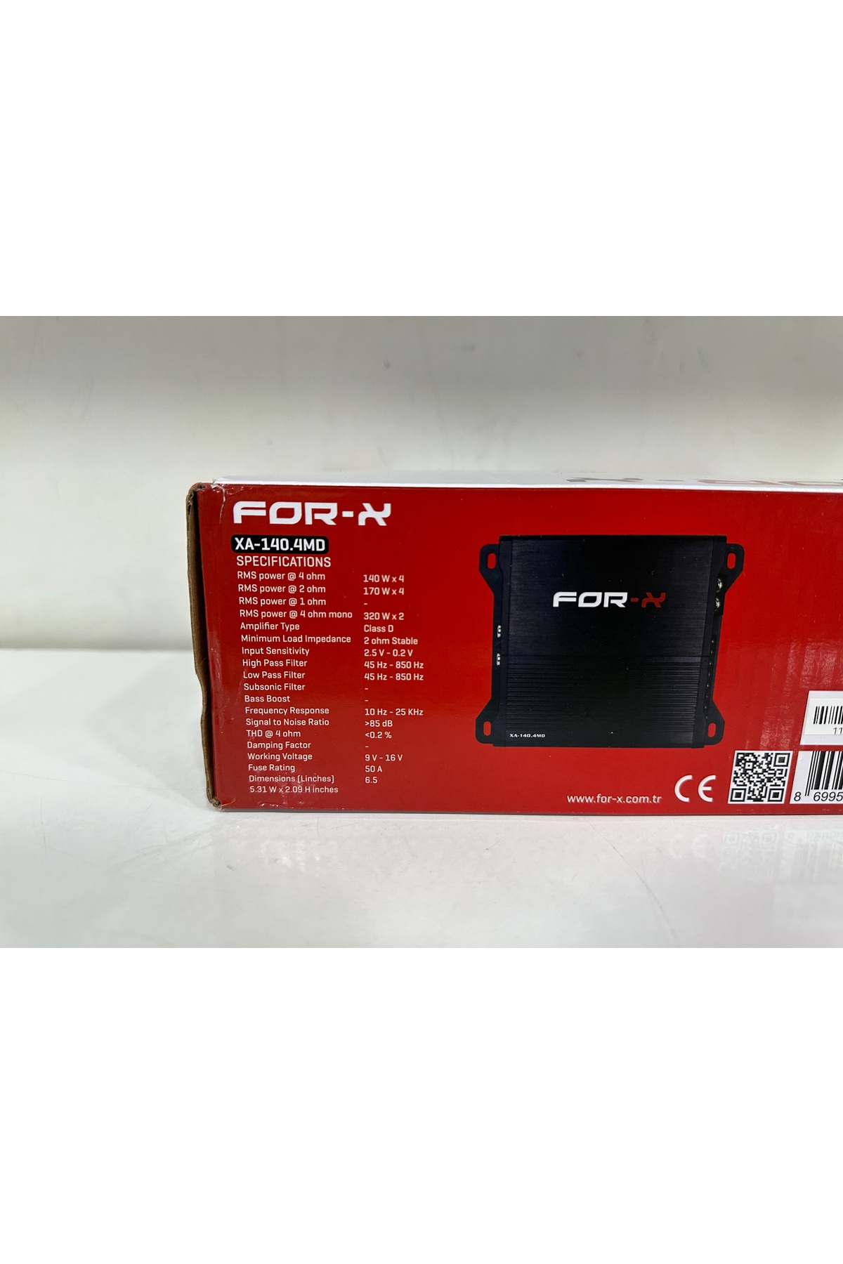 For-X XA-140.4MD MİNİK GÜÇ 4 KANAL PRO OTO AMFİ - Fiyatı, Yorumları