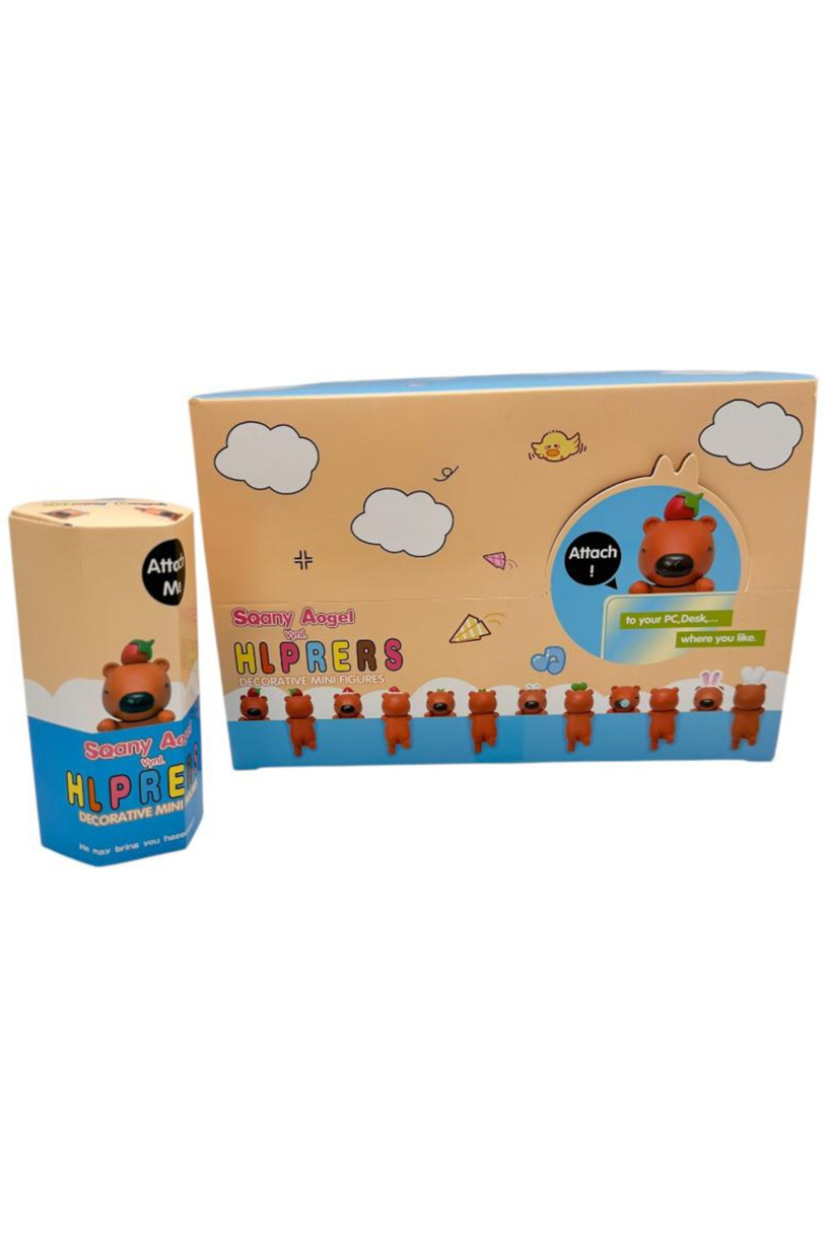 BaoBao-Mini Adorable Animal Figurine 7cm – Surprise Collection Ideal for Phone Decoration 2