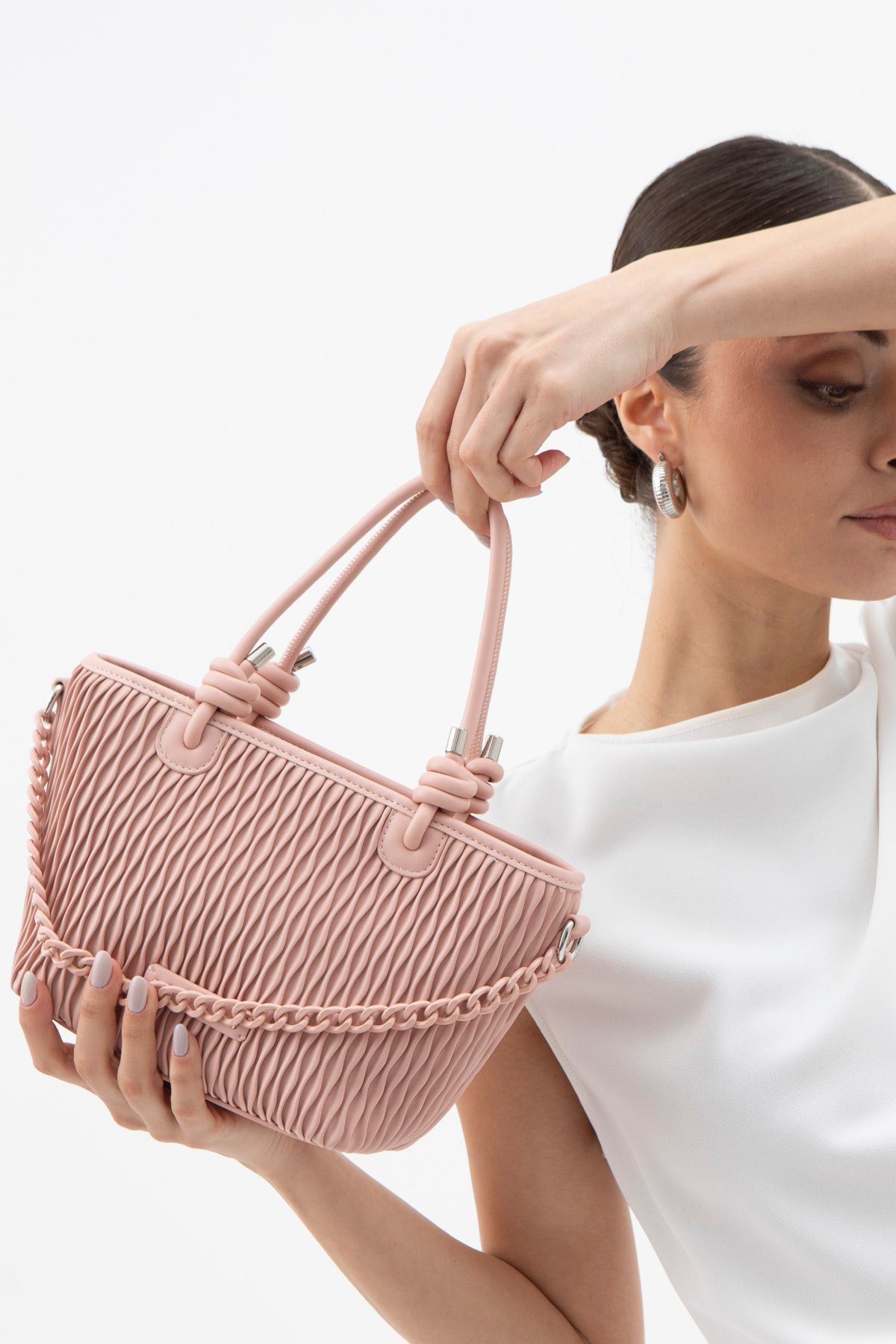 Sisley SİSLEY KADIN EL ÇANTASI SLY_207 STD Pembe