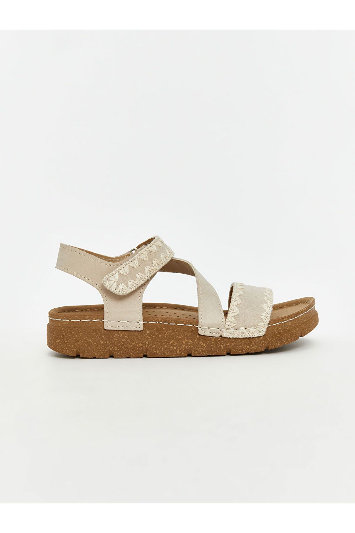 LC Waikiki-New Season Cross Strap Women's Sandals - S5Jc84Z8 2