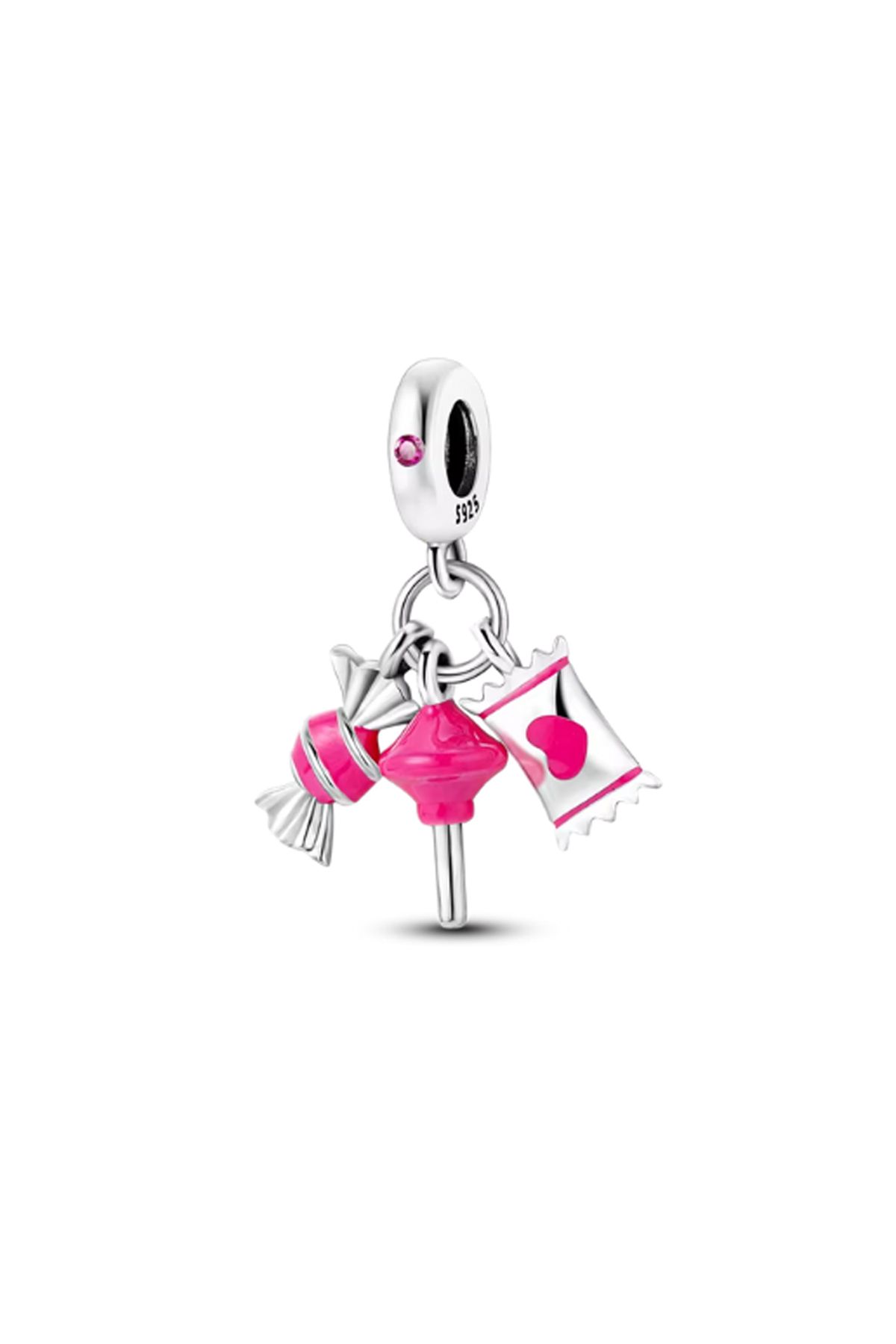 Fubena Barbie Üçlü Şeker Sallantılı Charm