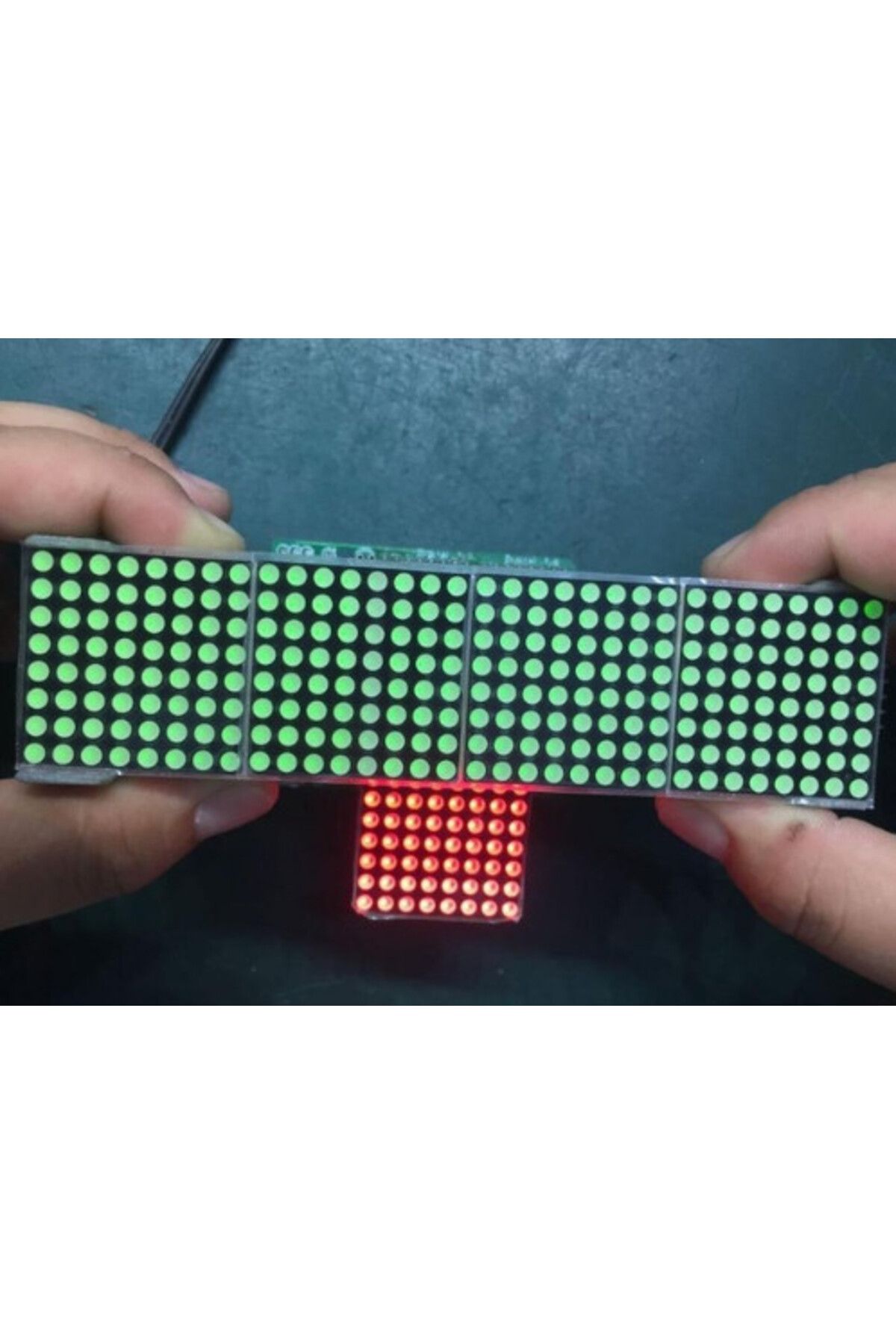 Choice-Green Max7219 Dot Matrix Module Microcontroller Module 4 In One Display 5