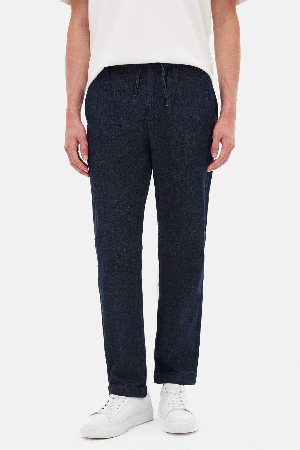 Tween Relaxed Fit Lacivert Denim Pantolon