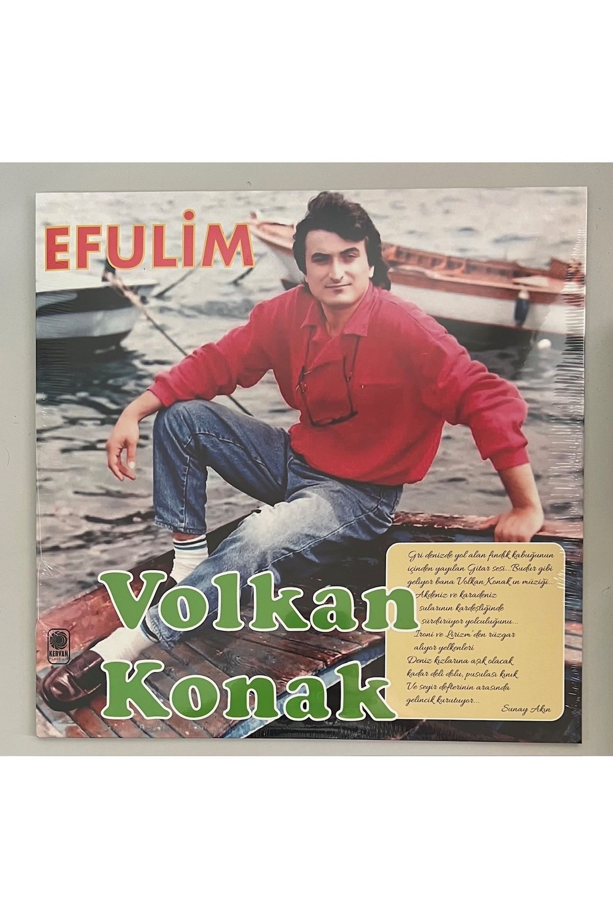 Plakevi İzmir Volkan Konak Efulim Plak (Jelatininde Sıfır Plak)