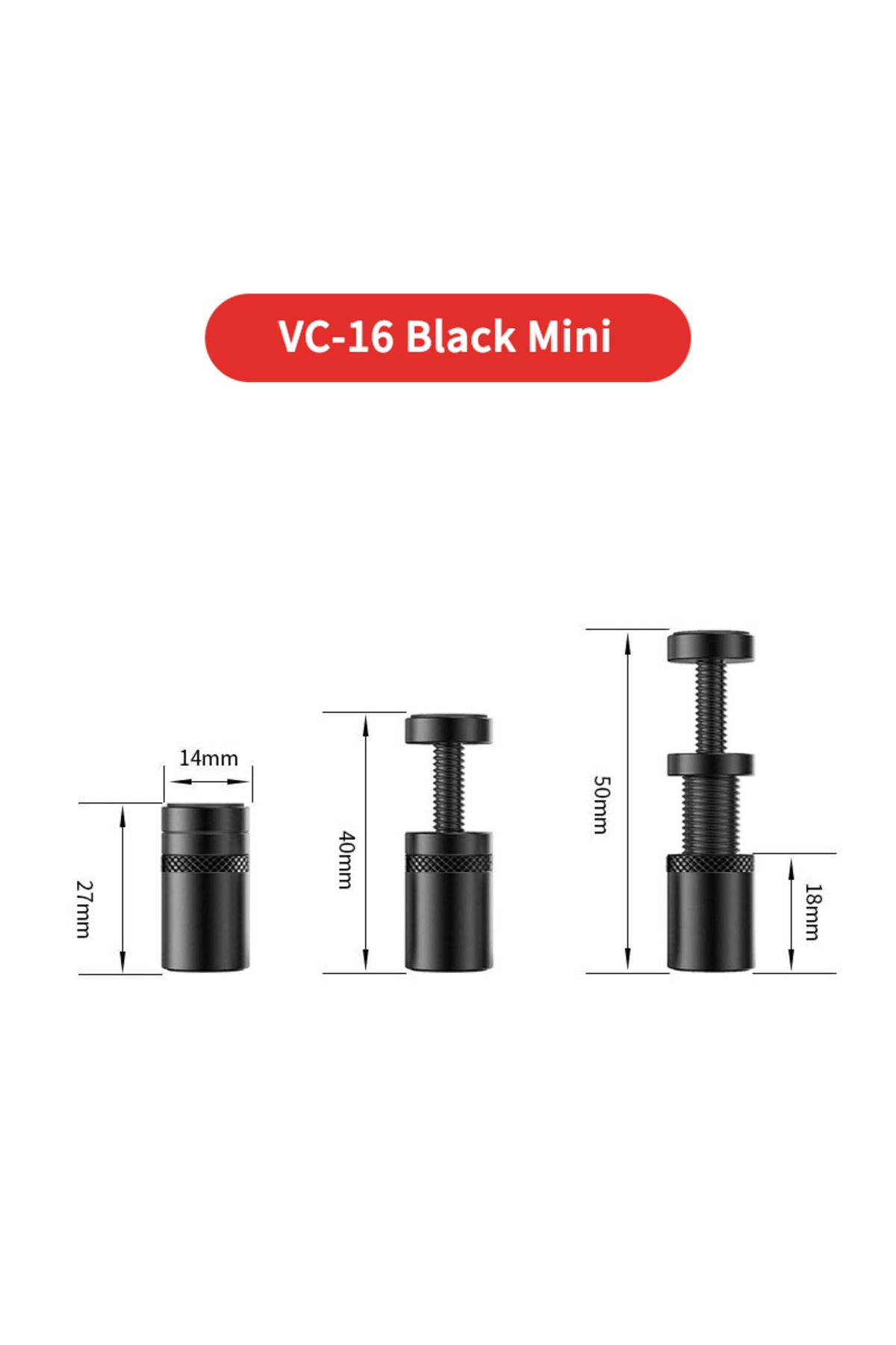 Choice-VC-16 B MINI TEUCER VC-16 Graphics Card GPU Holder Vertical Telescopic Rotating Stand Magnetic Brack 1