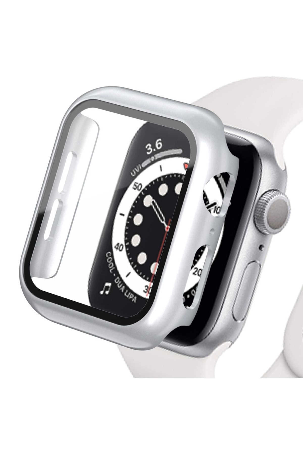 Choice-Series 7-8-9 45mm Silver 17 Tempered Glass+cover For Apple Watch Accessories 45mm 41mm 44mm 40mm 42m 1